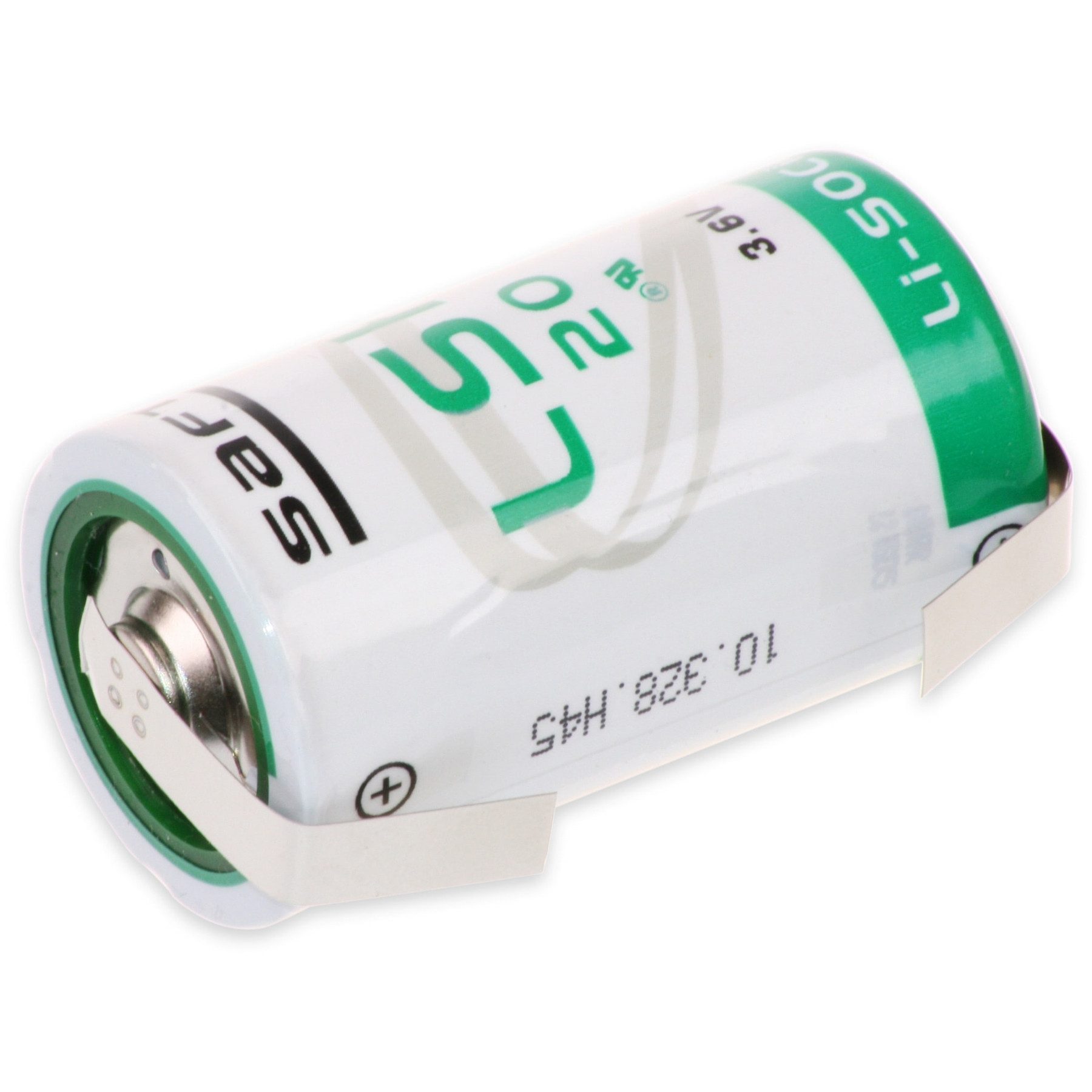 Saft SAFT Lithium-Batterie LSH 20-CNR, D, mit U-Lötfahne, 3,6 V-, 13000 mAh Batterie