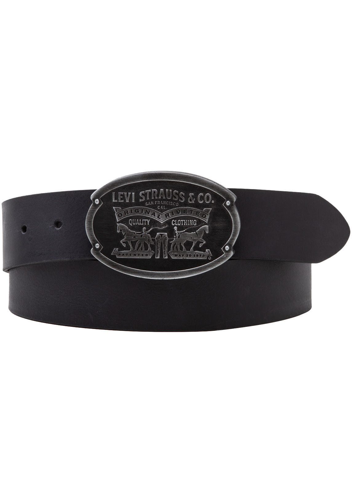 Levi's® Ledergürtel Billy Plaque Belt mit markanter Koppelschließe günstig online kaufen