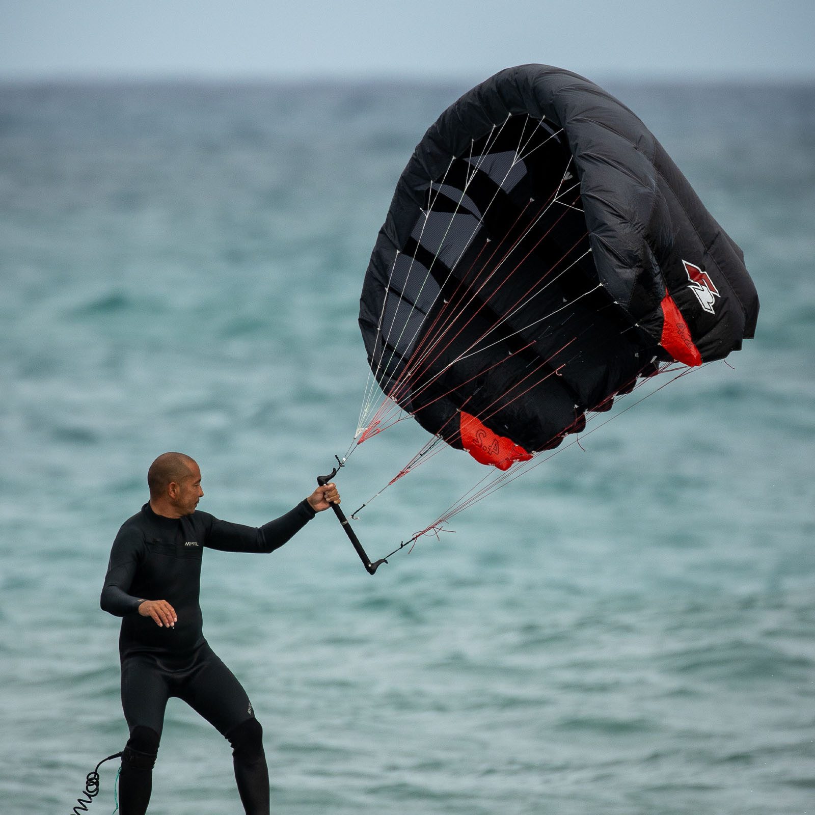 F2 Kite F2 Parawing Move Pro Wingfoil Wing 4,2qm Schwarz 2025
