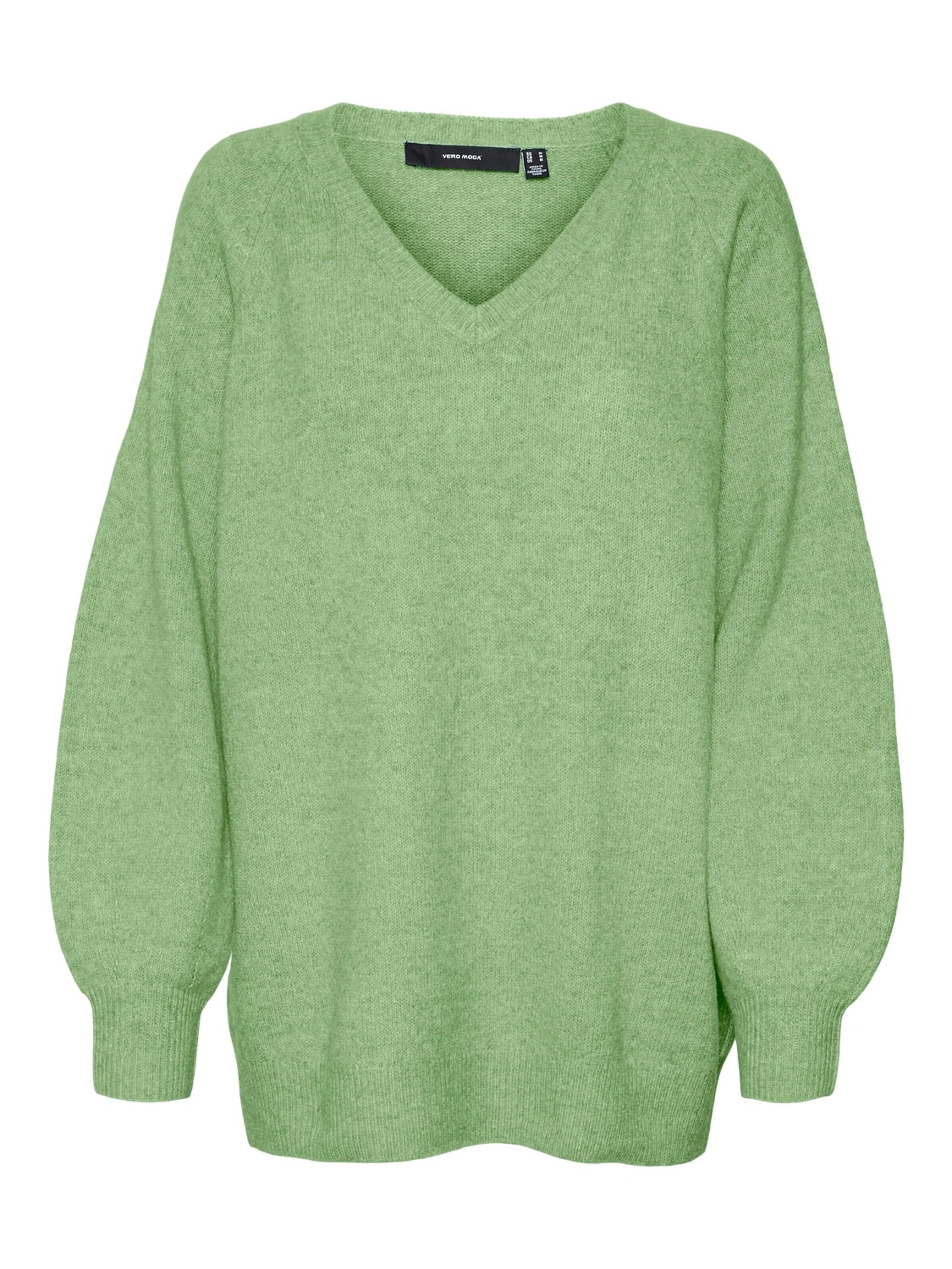 Vero Moda Strickpullover LEAF (1-tlg) Plain/ohne Details