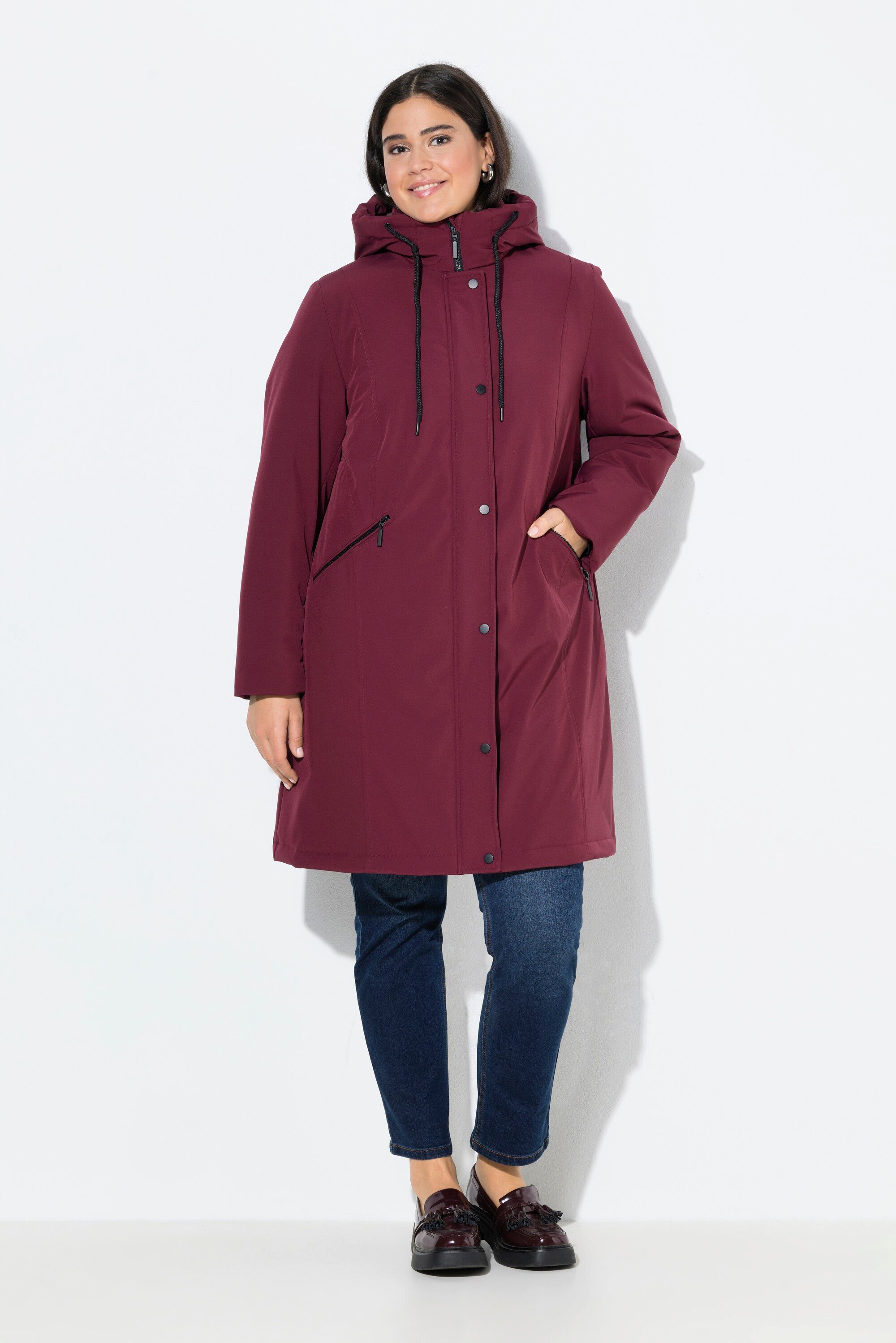 Ulla Popken Funktionsjacke HYPRAR Funktionsjacke wasserabweisend günstig online kaufen
