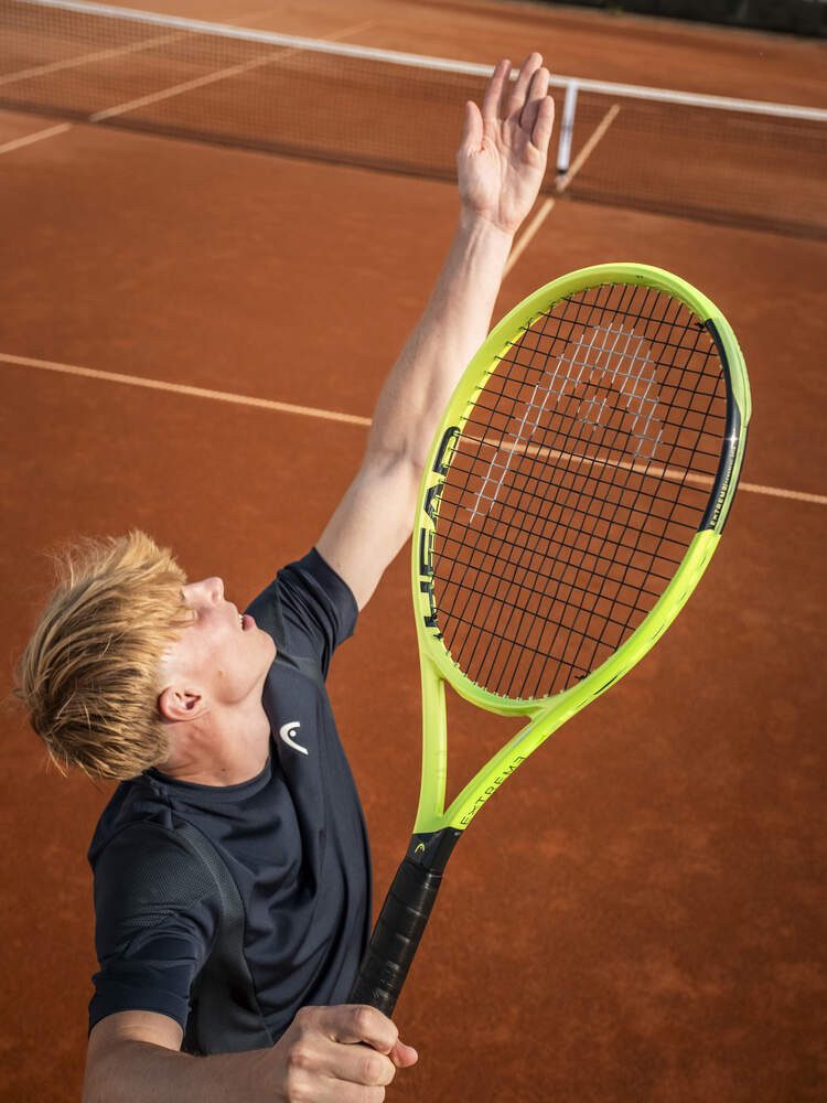Head Tennisschläger Extreme MP 100in/300g/Turnier 2026 grün - unbesaitet