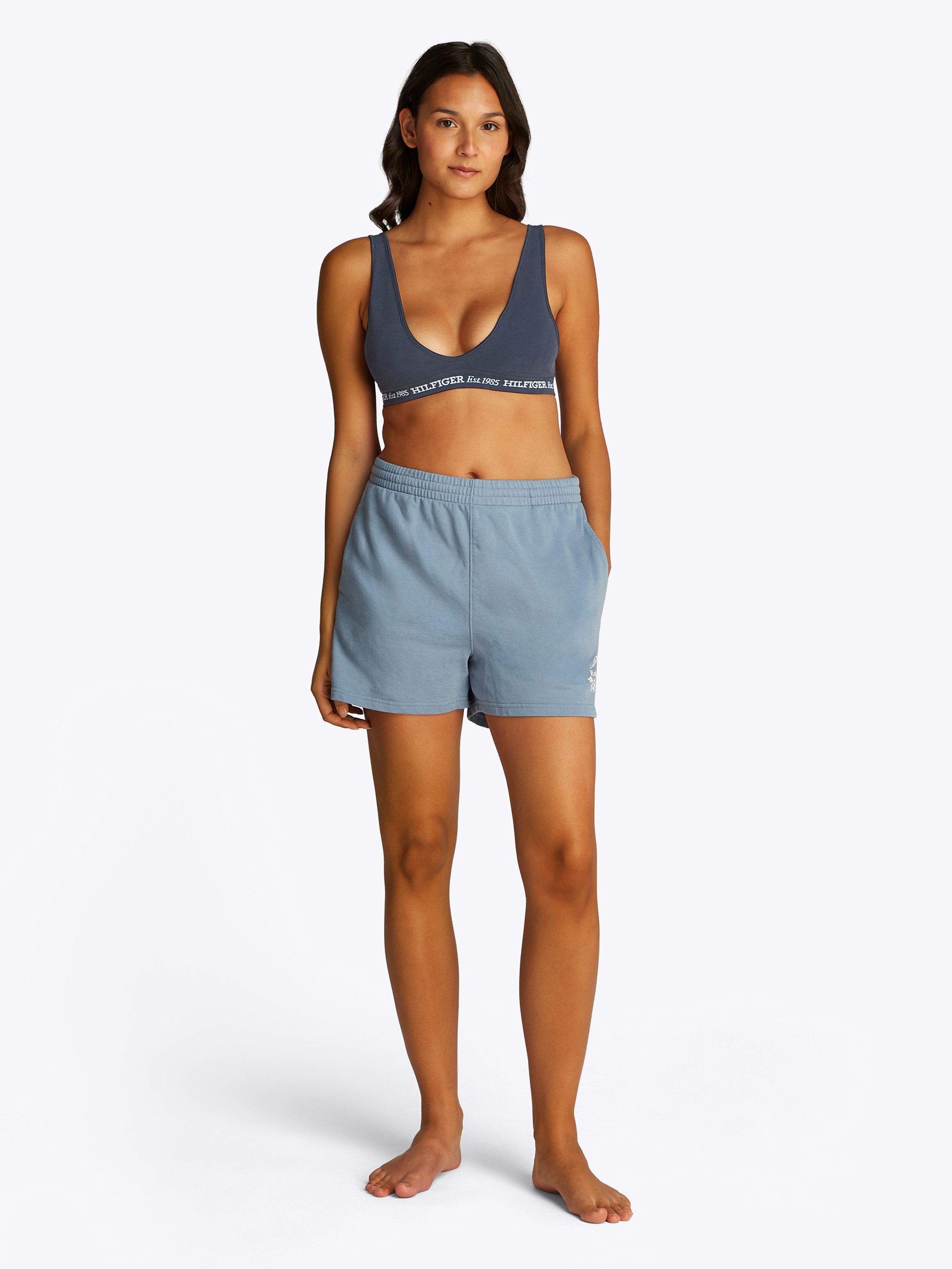 Tommy Hilfiger Underwear Triangel-BH RP TRIANGLE mit Rippenstruktur, mit Logoschriftzug