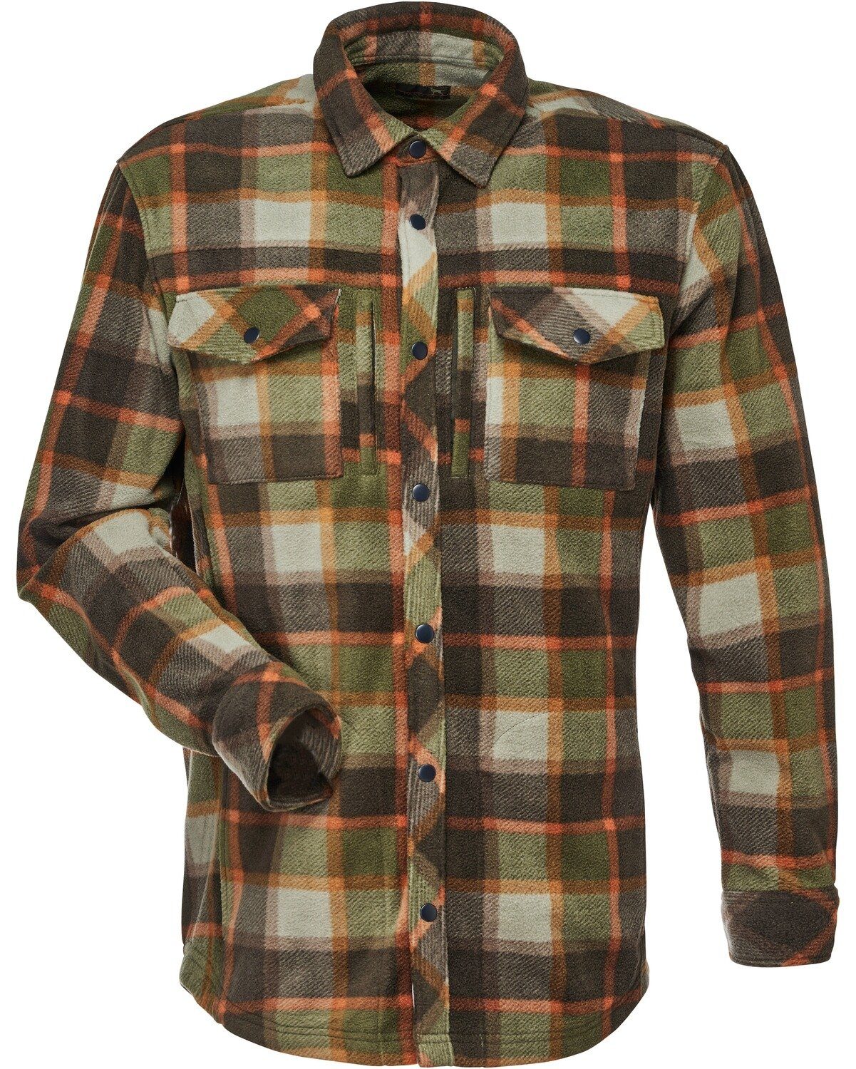 Hemdjacke Fleece-Hemdjacke Wood
