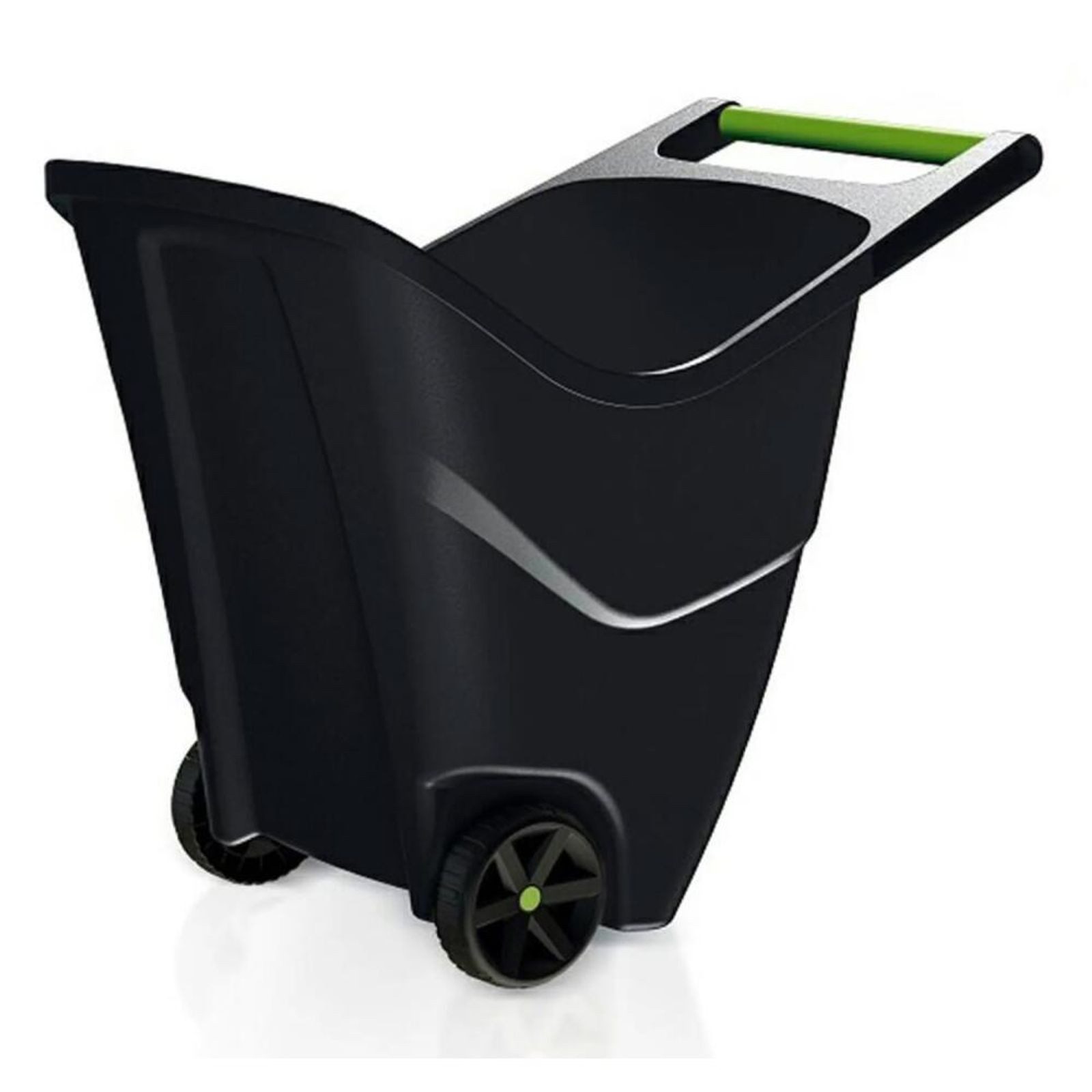 Prosperplast Schubkarre Load&Go Gartenkarre 85L Eimerform Schubkarre Garten Eimer Handwagen