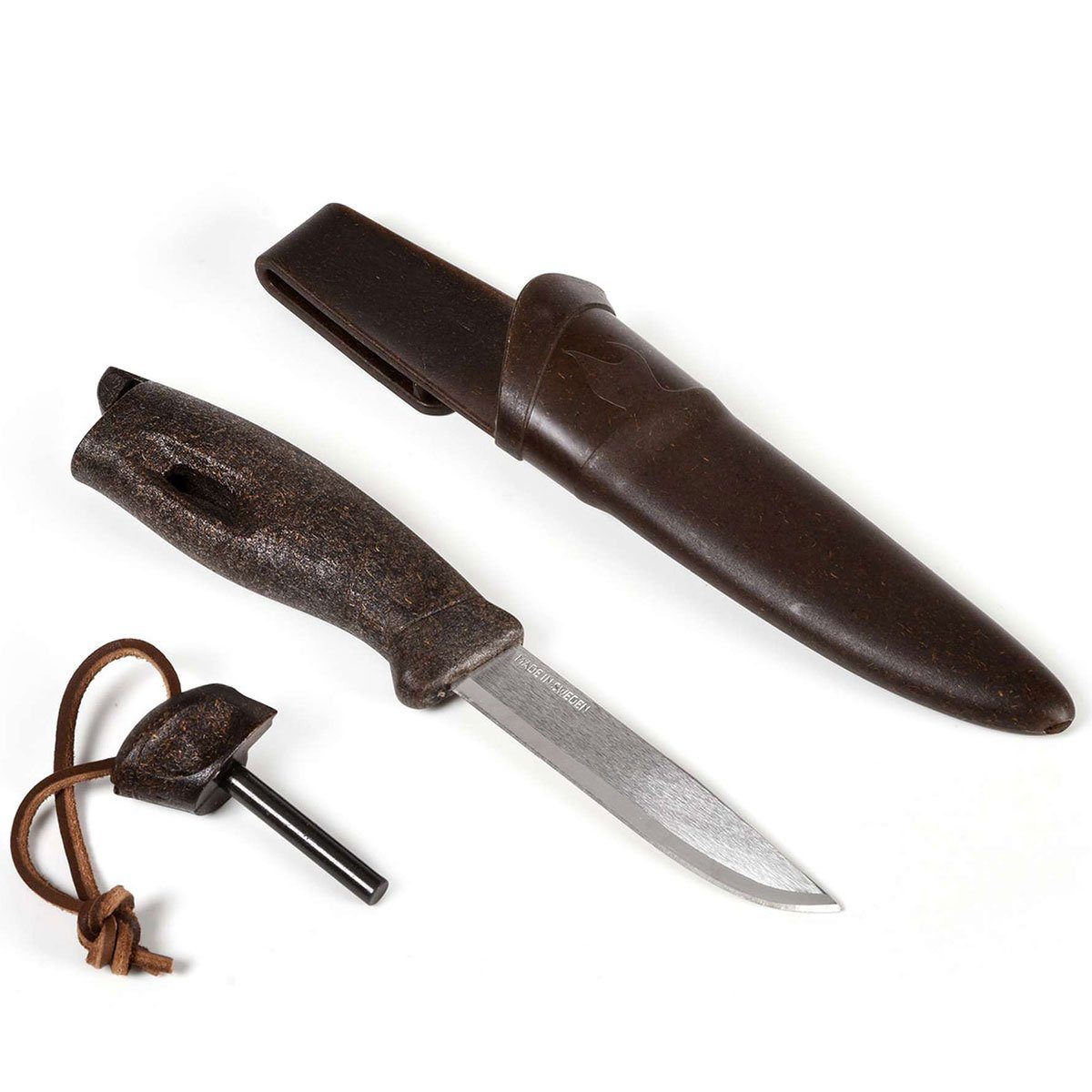 Light my Fire Taschenmesser Swedish FireKnife Bio 2in1 Cocoshell Fahrtenmesser