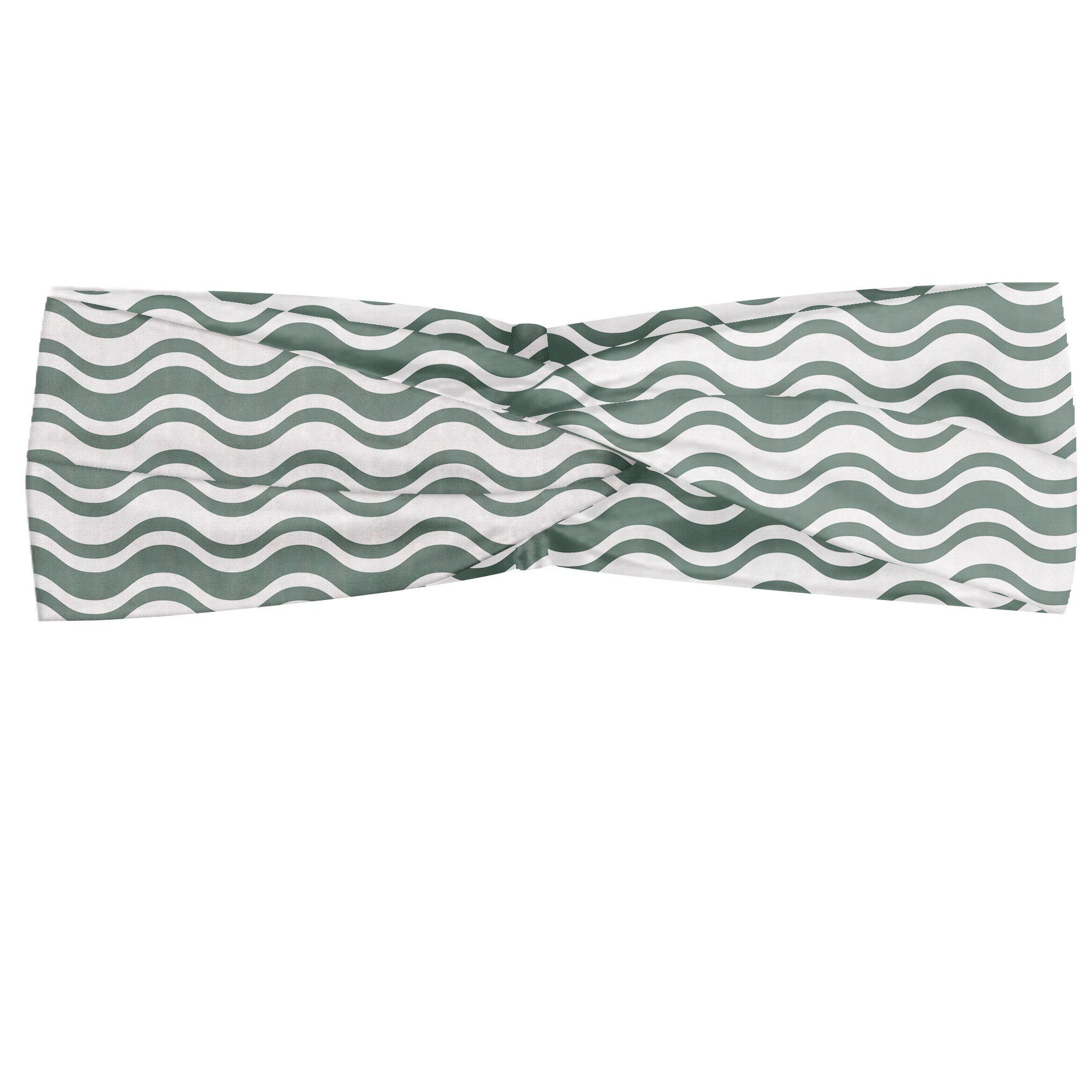 Abakuhaus Stirnband Elastisch und Angenehme alltags accessories Abstrakt Kurvige Stripes Waves