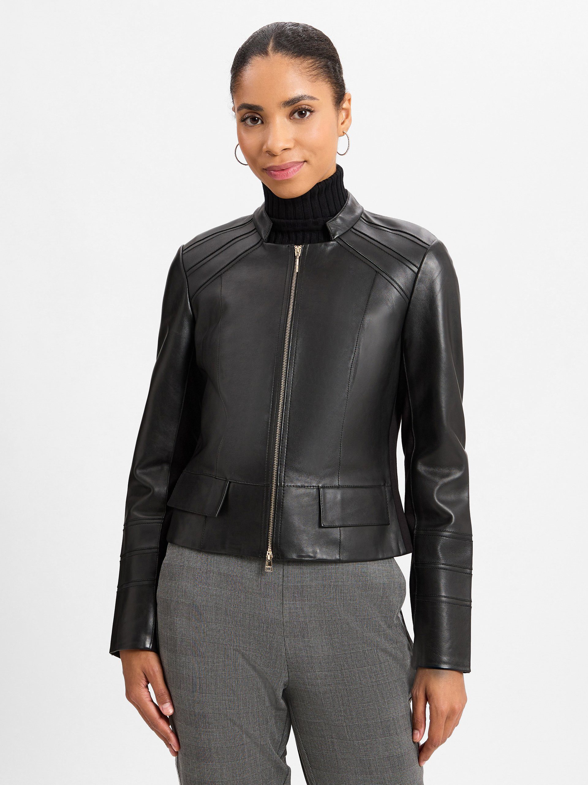 Lederjacke