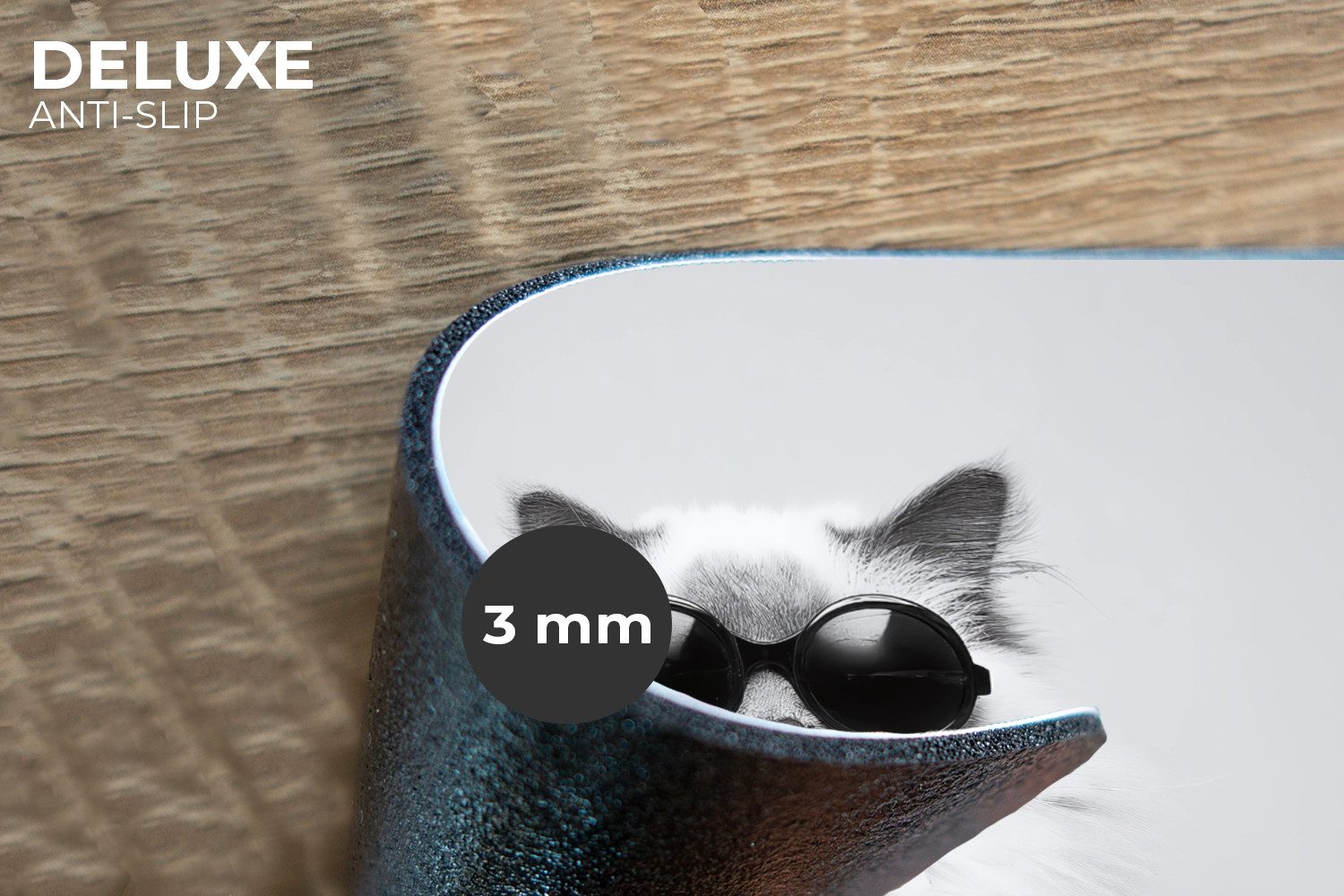 MuchoWow Platzset Katze - Sonnenbrille - günstig online kaufen