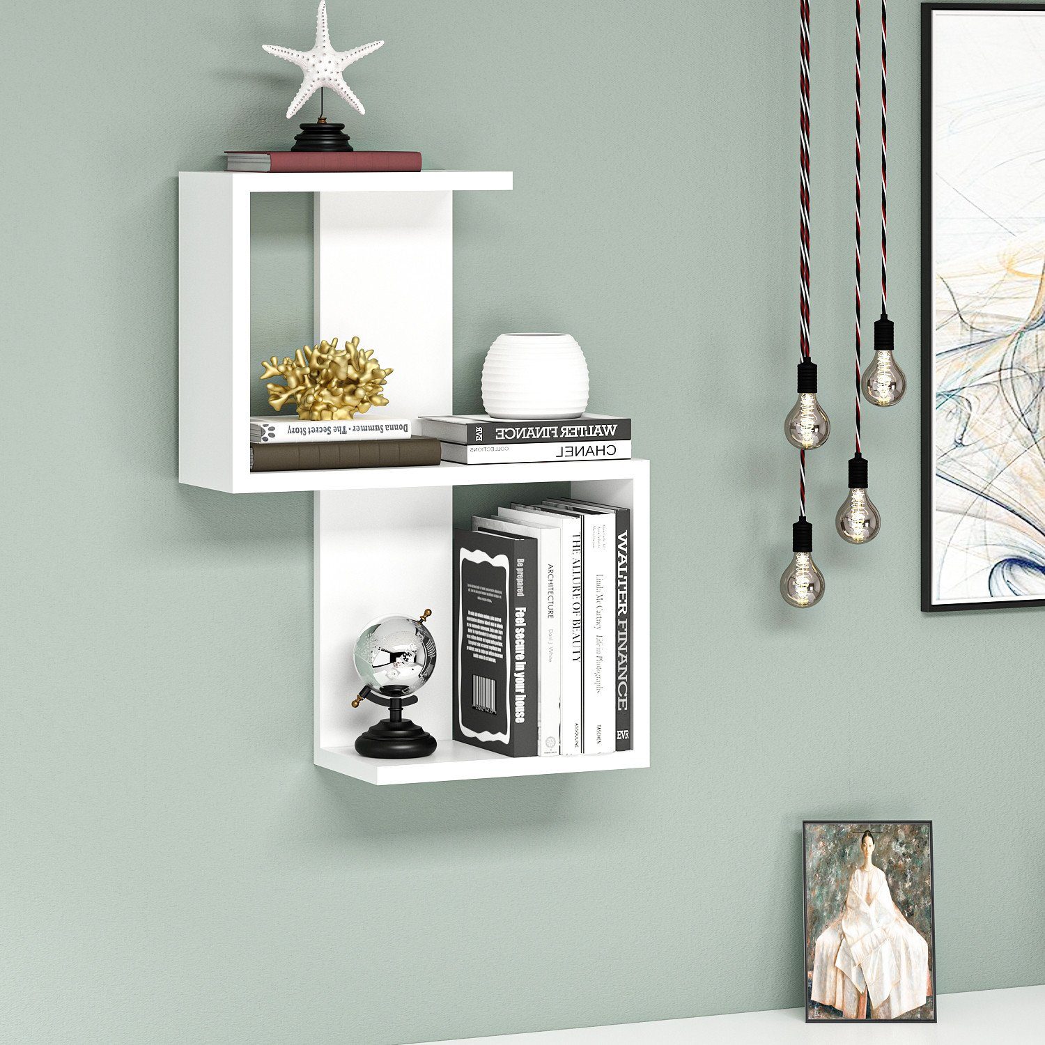 Skye Decor Wandregal 100% MELAMINE COATED günstig online kaufen
