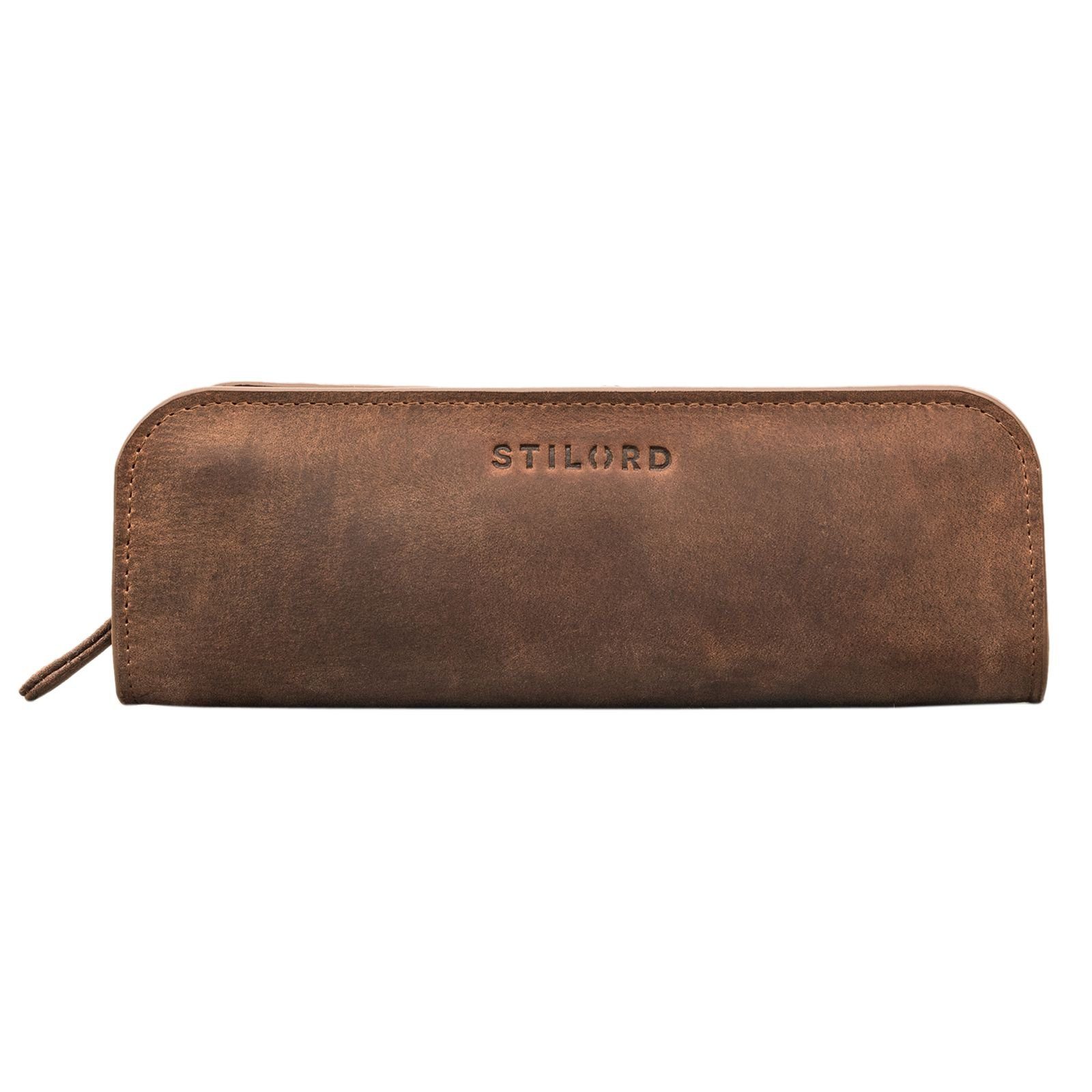 STILORD Etui "Alfie" Leder Mäppchen Vintage günstig online kaufen