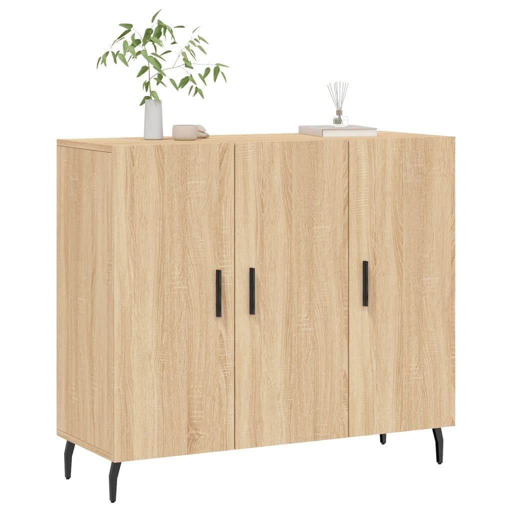 vidaXL Sideboard Sideboard Sonoma-Eiche 90x34x80 cm Holzwerkstoff (1 St) günstig online kaufen
