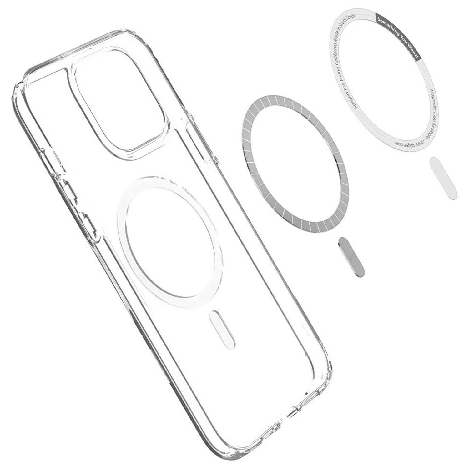 Spigen Backcover Spigen Ultra Hybrid Backcover MagSafe Apple iPhone 13 Pro Max - Crysta