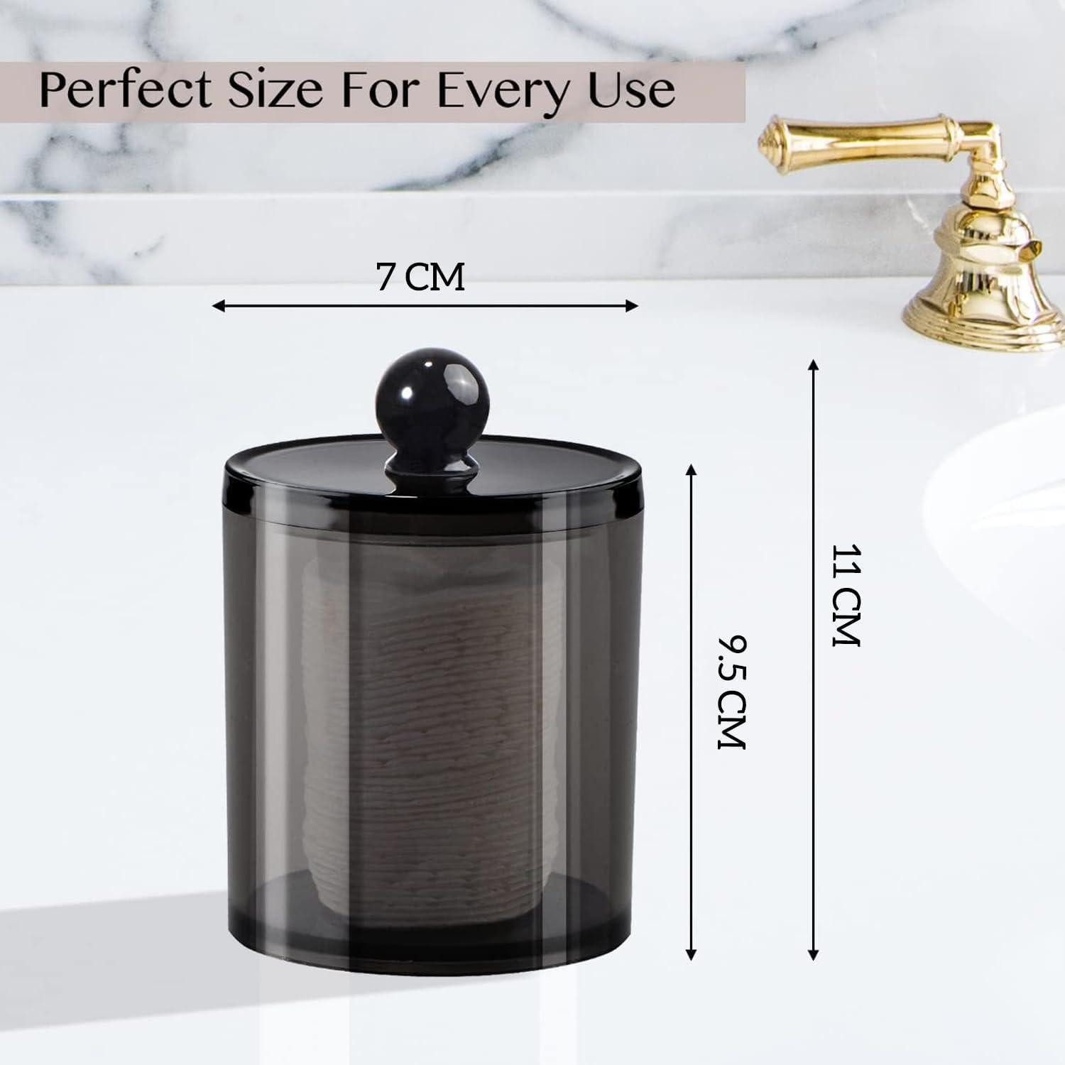 LuxusKollektion Trinkflasche Kosmetik Organizer mit Apothekergläsern für Badezimmer - 3-teilig