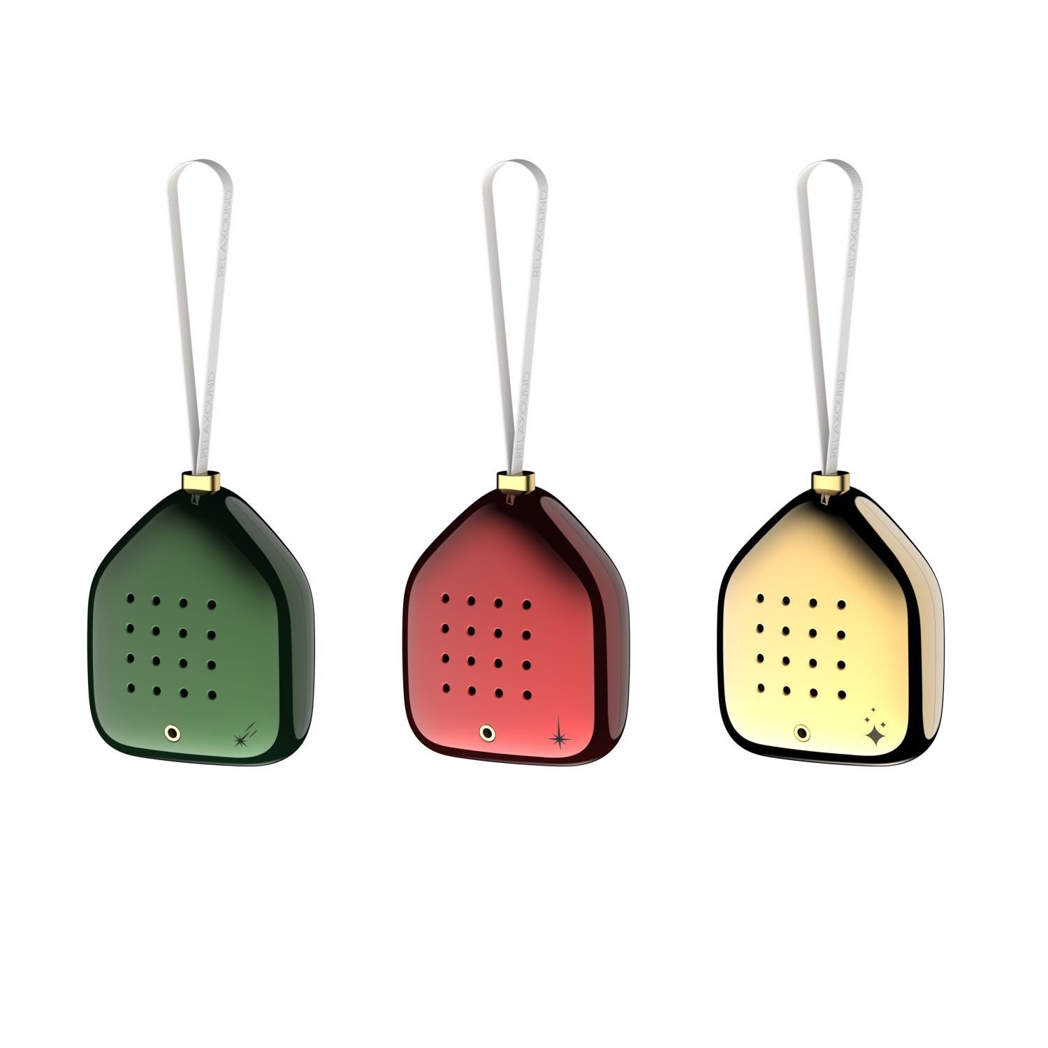 Relaxound GmbH Wanddekoobjekt Jingle Bells Selection 3er Set