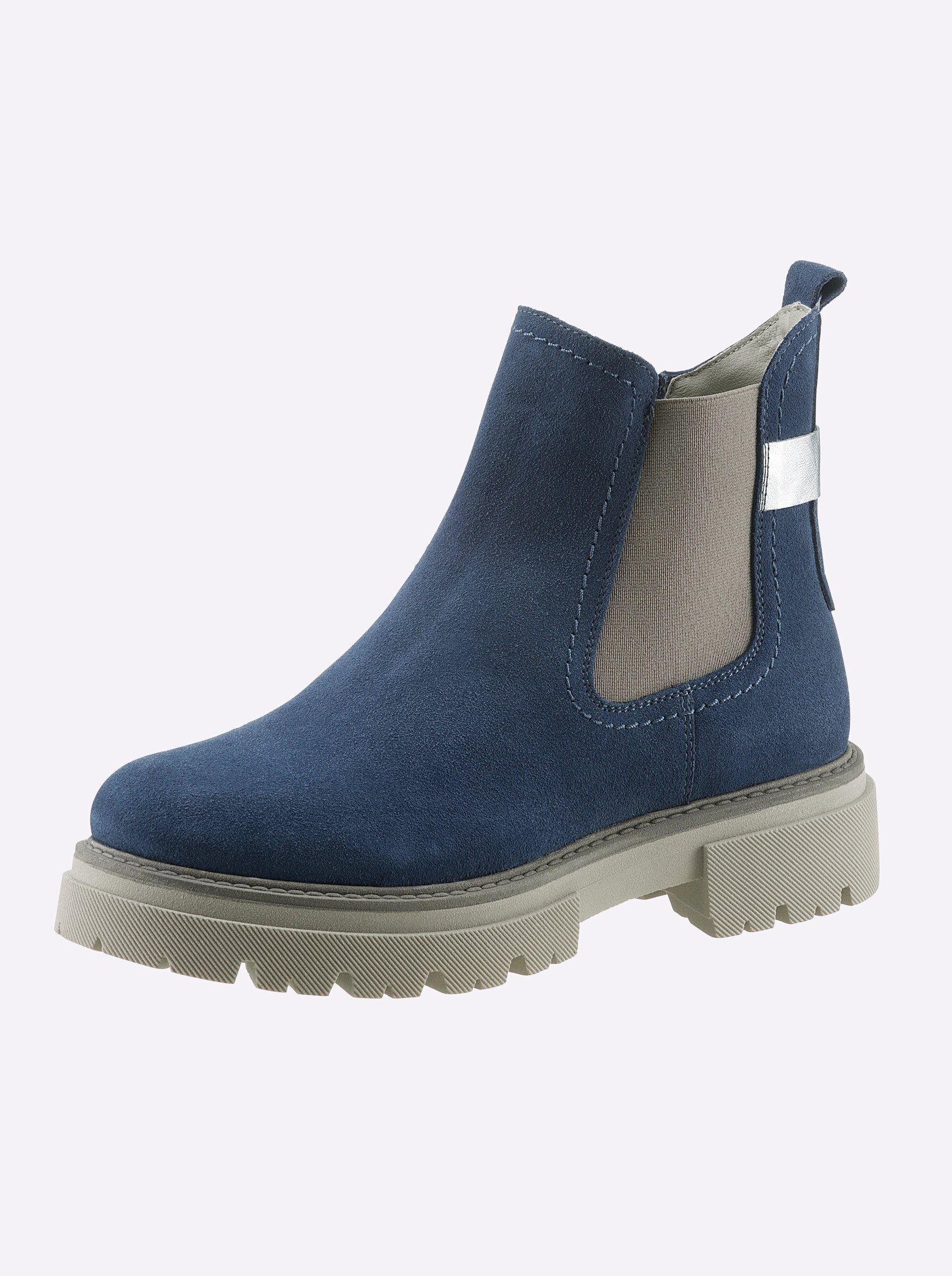 heine Stiefelette Stiefelette Wechselfußbett, Stretcheinsatz günstig online kaufen