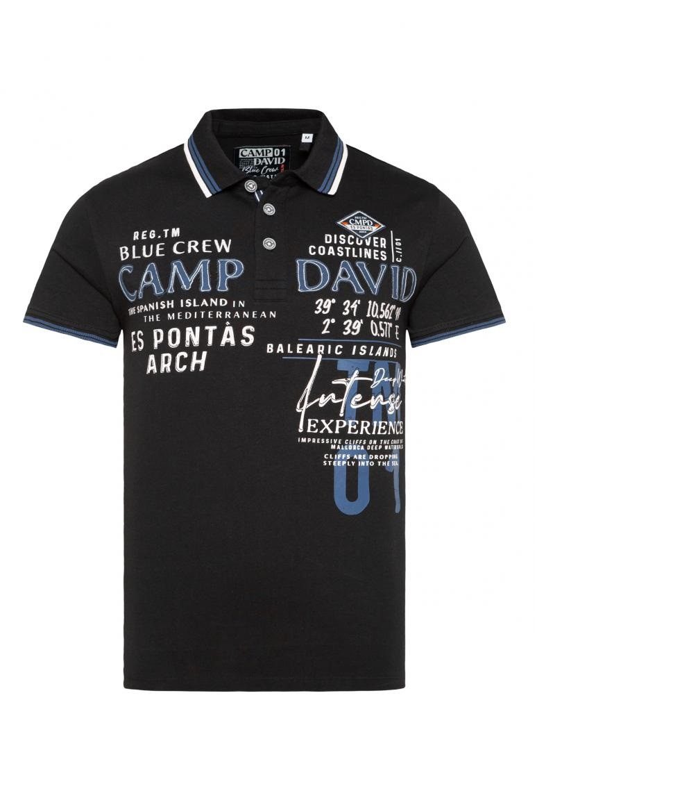 CAMP DAVID Poloshirt mit Trikotkragen und günstig online kaufen