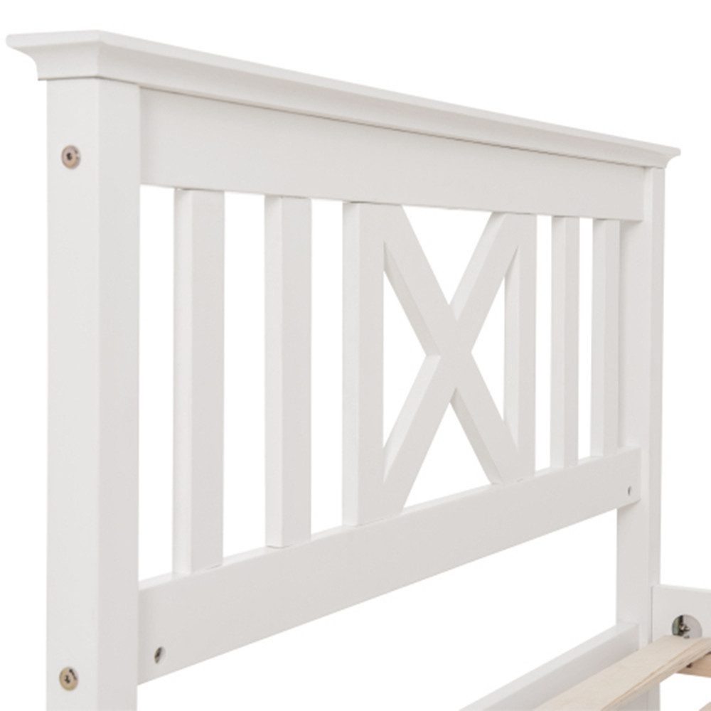 XDeer Einzelbett Holzbett Einzelbett aus Bettgestell günstig online kaufen