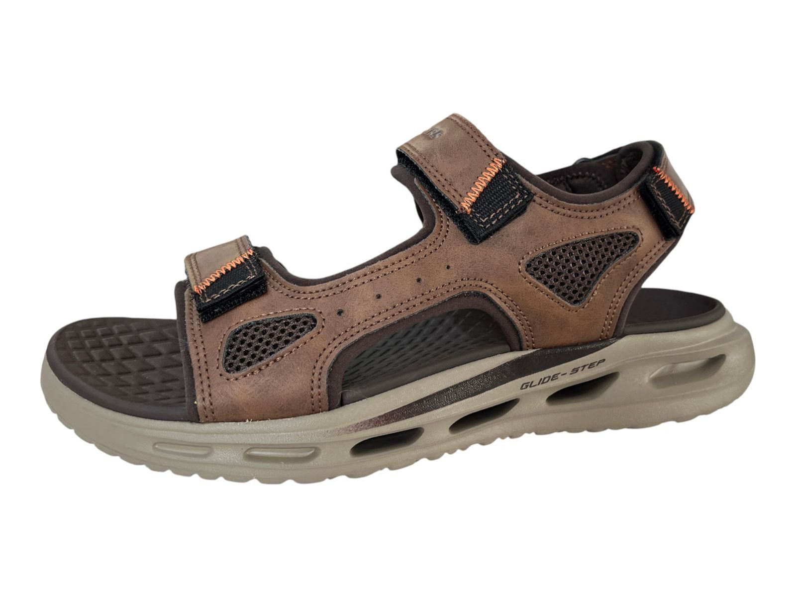 Skechers Skechers Herren Sandale ORVAN SD-GAMBLE 211371/BRN brown Sandale