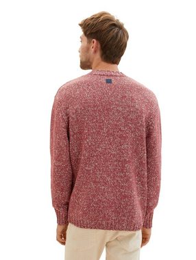 TOM TAILOR Strickpullover mit Markenlabel