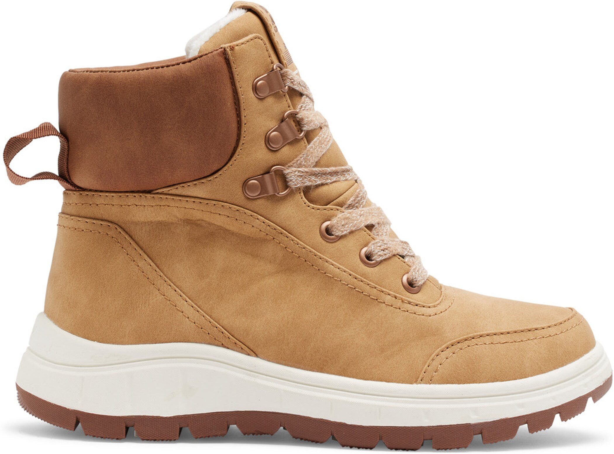 Roxy KARMEL Schnürboots Winterstiefel, Schnürstiefel, Winterschuhe, gefüttert