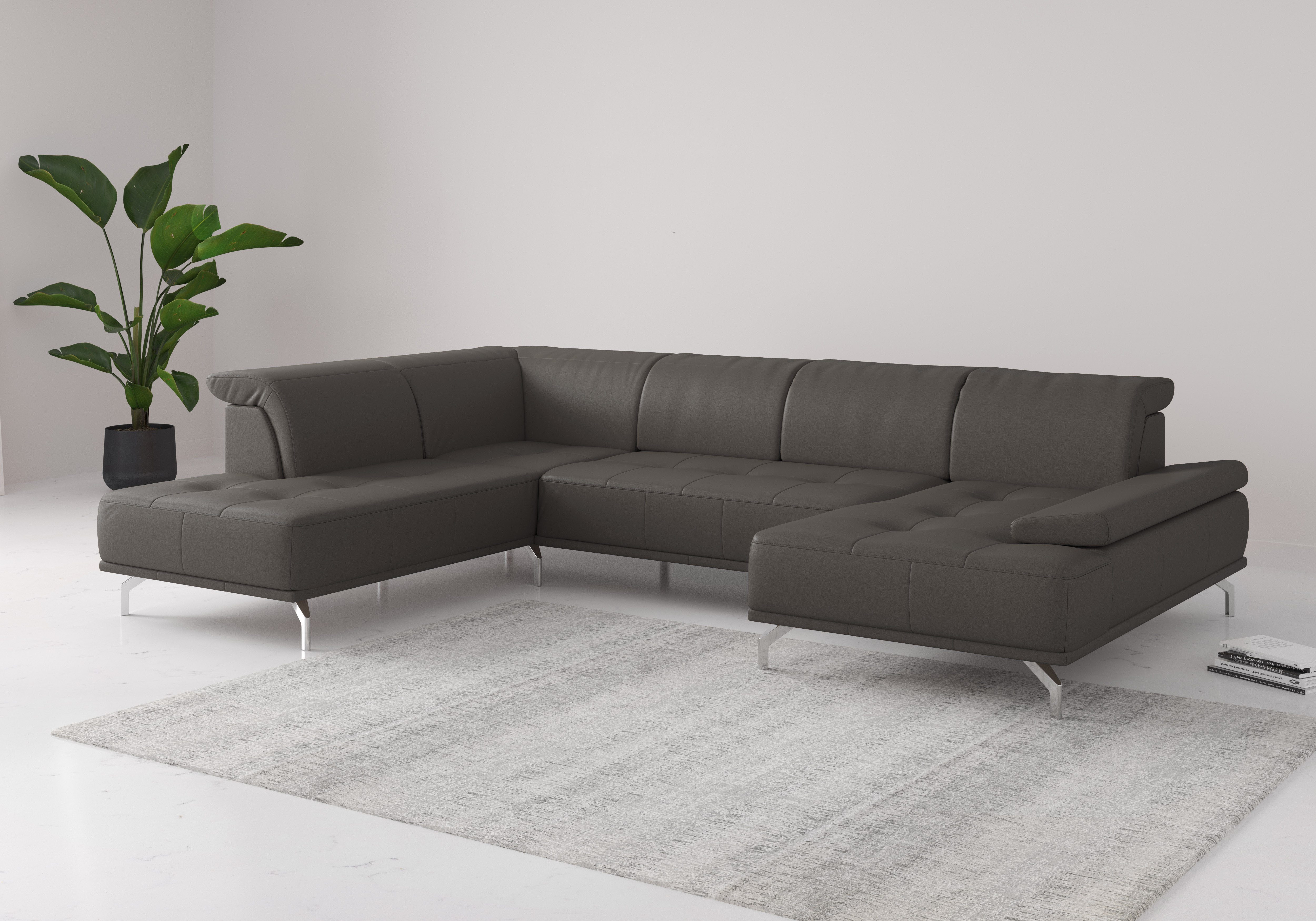 PLACES OF STYLE Wohnlandschaft "Caluna" Inkl.Sitztiefenverstellung, wahlwei günstig online kaufen