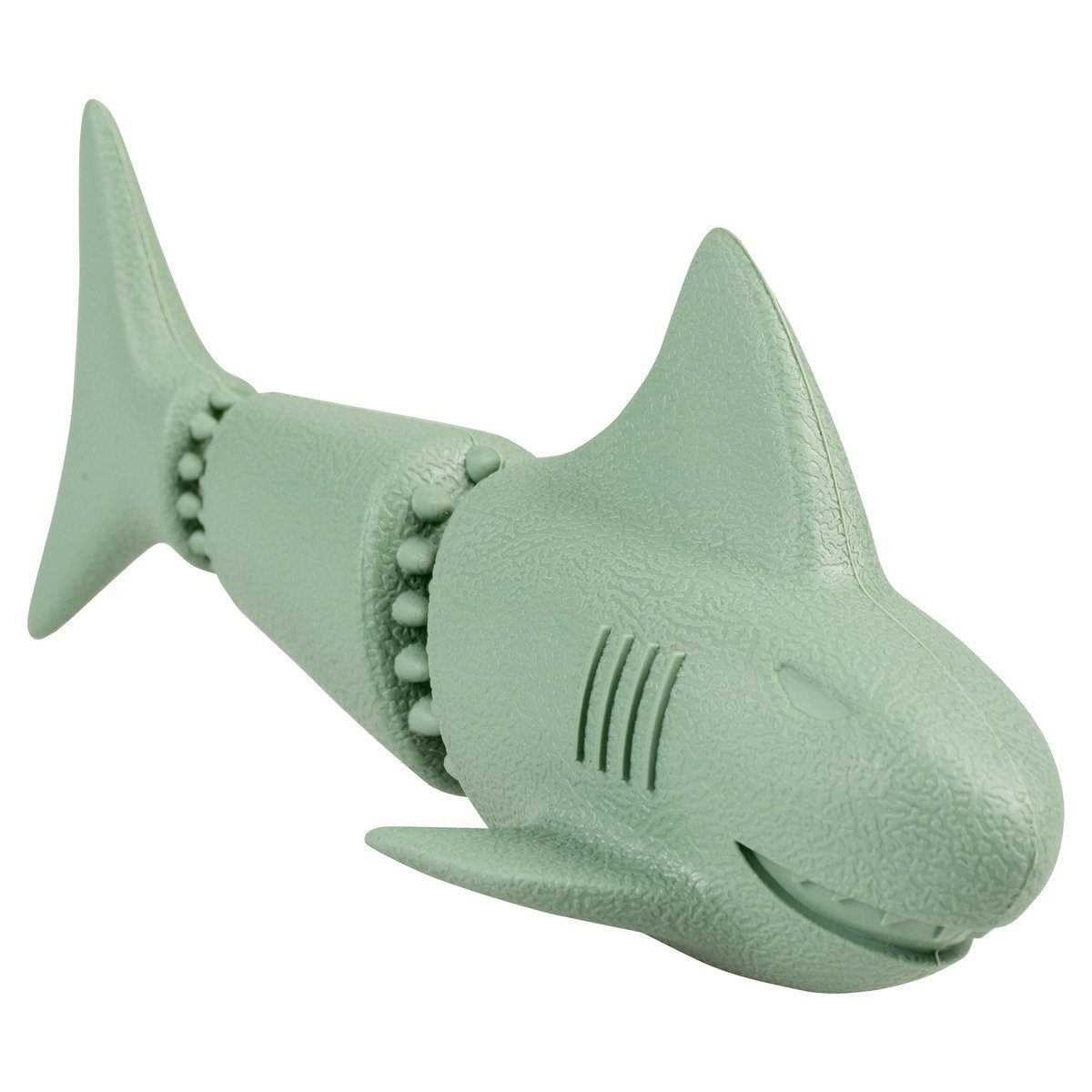 DUVO+ Tier-Intelligenzspielzeug Snackspielzeug Eco Hai Leckerlispender grün
