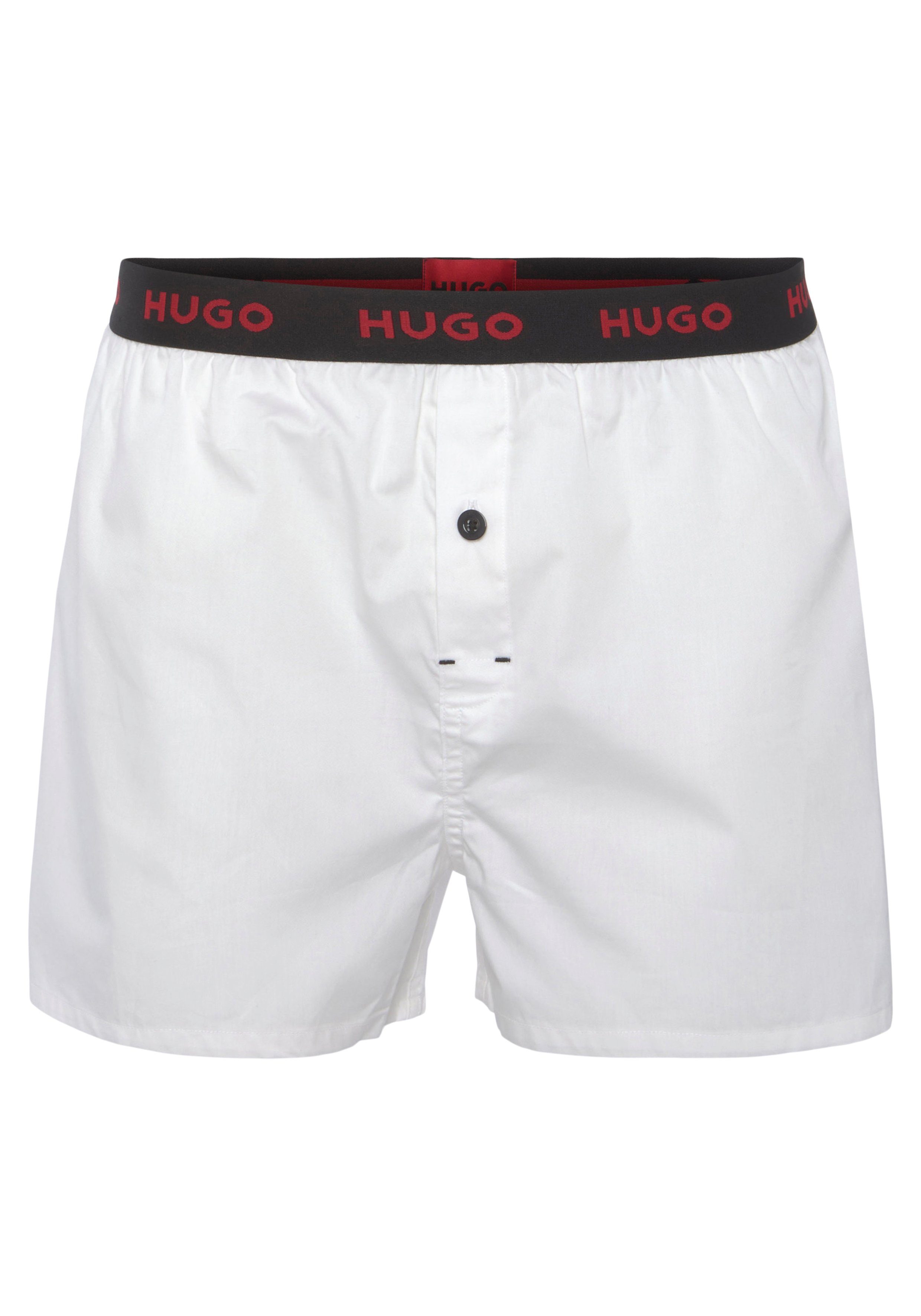 HUGO Boxershorts WOVEN BOXER TRIPLET (Packung, Black 003 3er)