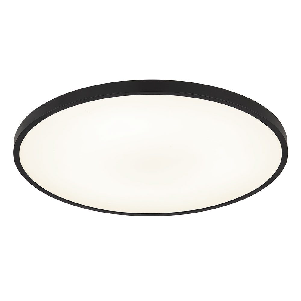 GLOBO LIGHTING LED Deckenleuchte, LED-Leuchtmittel fest verbaut, Neutralweiß, Deckenlampe Deckenleuchte Flurlampe Wohnzimmerlampe schwarz LED