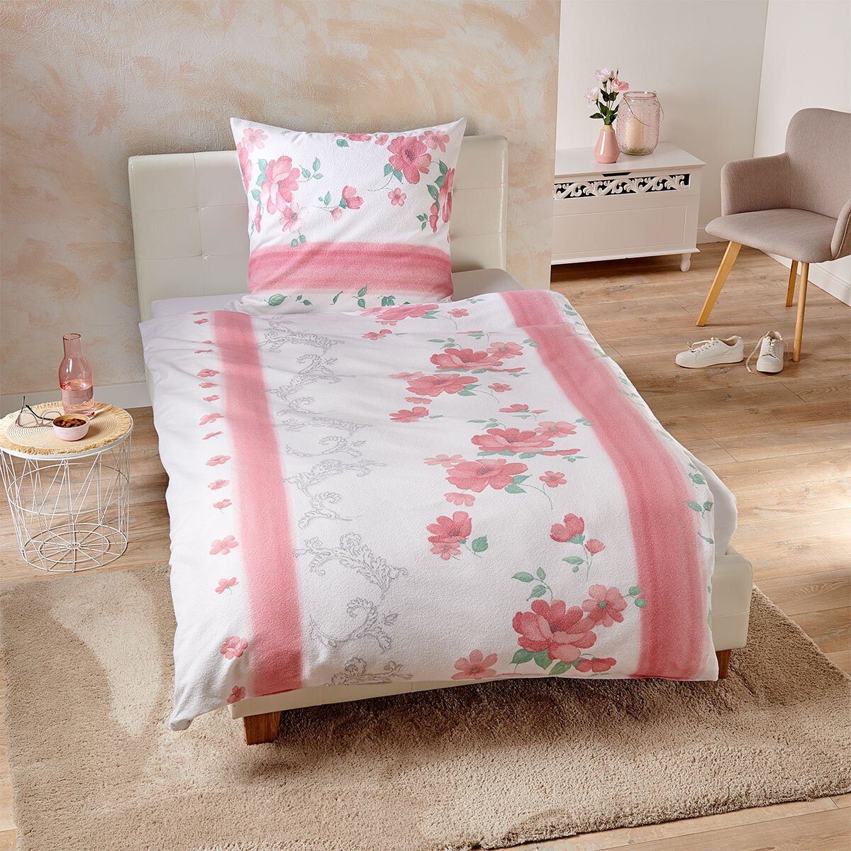 TRAUMSCHLAF Bettwäsche Betty, Frottier, 2 teilig, angenehmes Weichfrottier günstig online kaufen