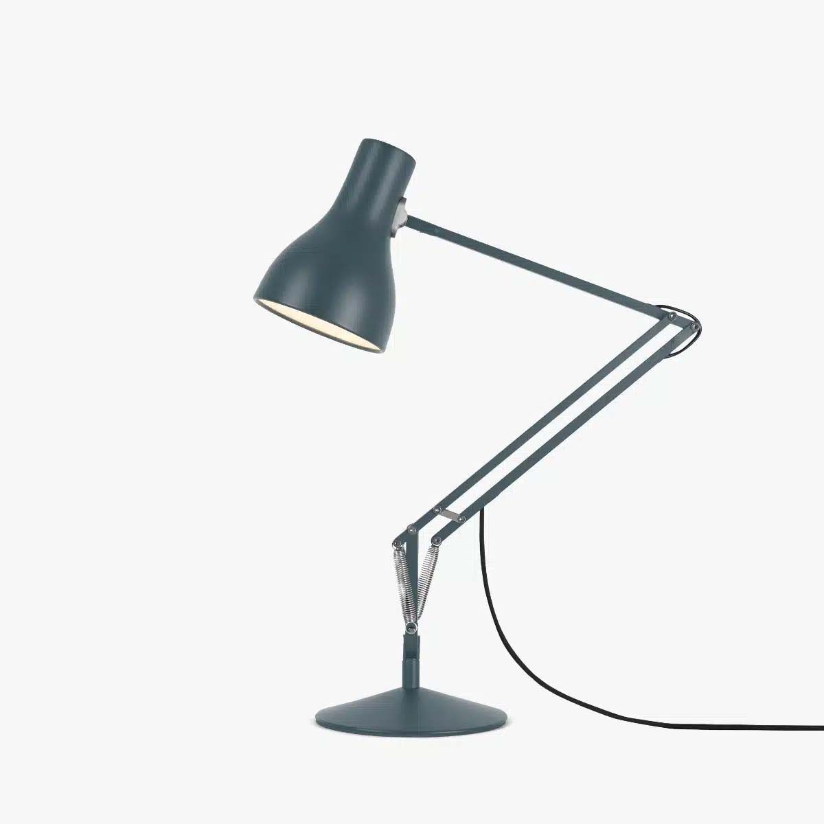Anglepoise Schreibtischlampe Type 75 Tischleuchte, H: max. 90 cm, LED wechselbar, 2700K, Flexibler Arm, inkl. LED-Leuchtmittel