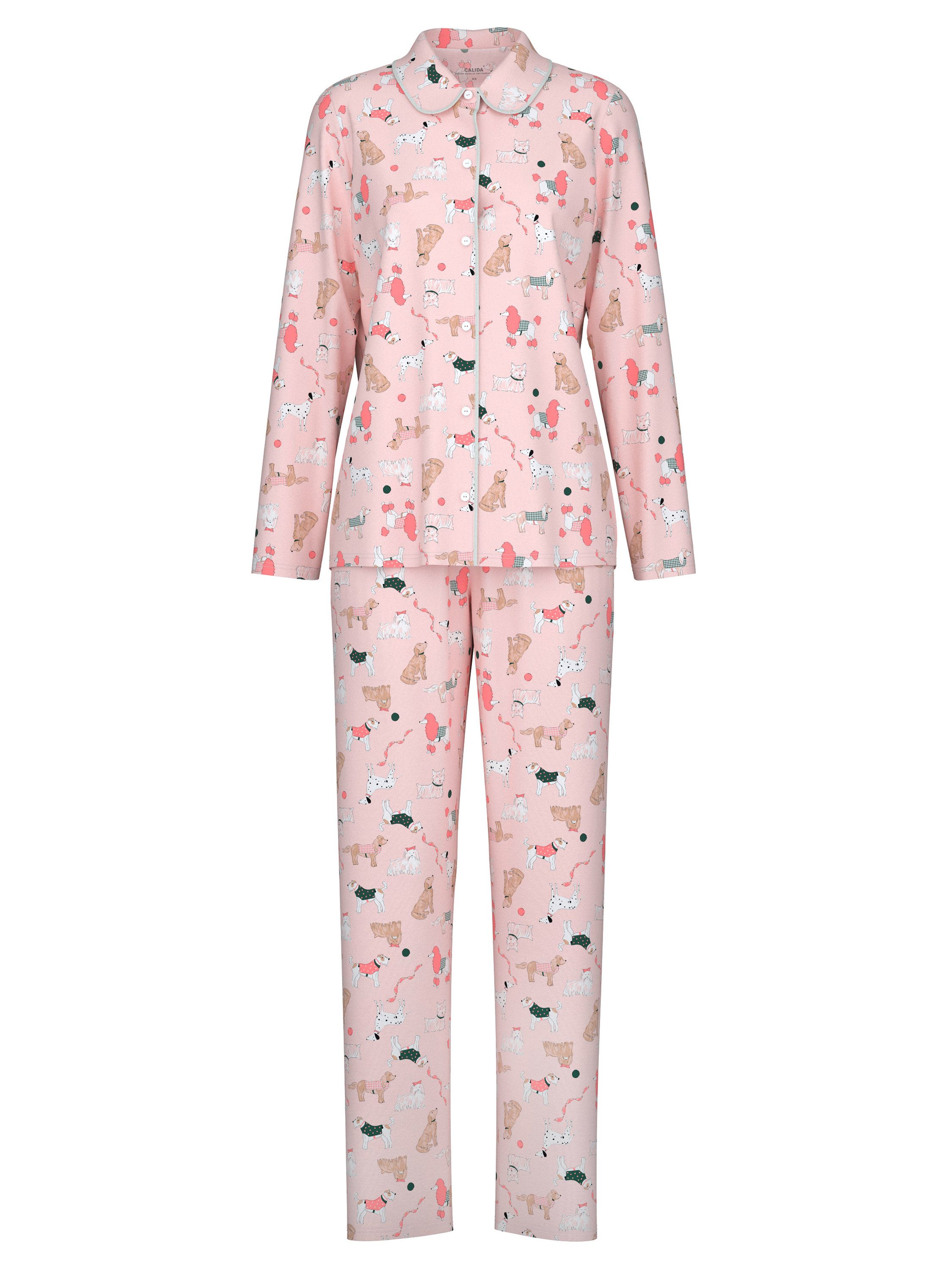 CALIDA Pyjama Dog Dreams Damen (2 tlg)