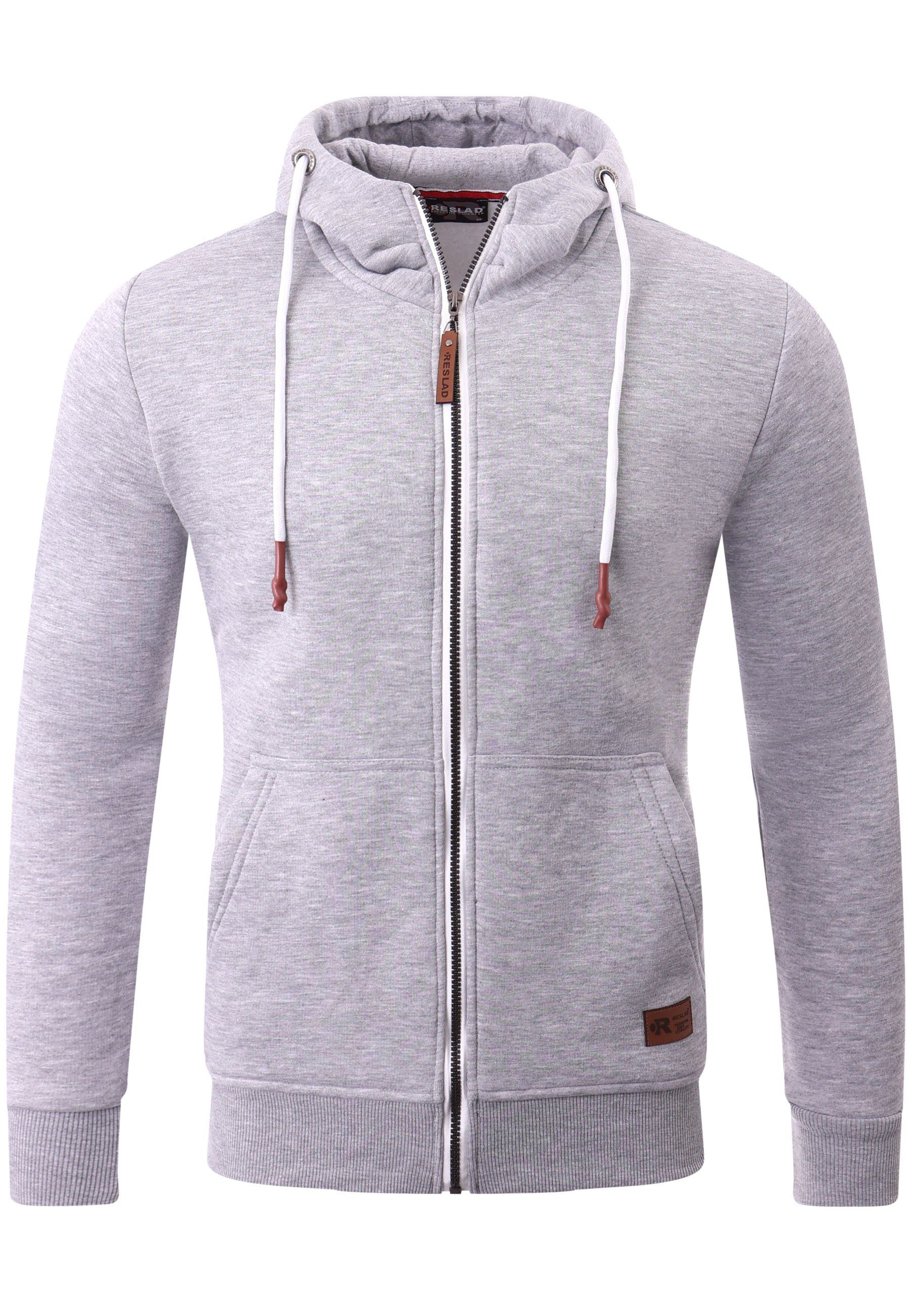 Reslad Sweatjacke Reslad Sweatjacke Zipper RS-1006 (1-tlg) Winter-Pullover günstig online kaufen
