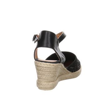 VERBENAS Malena Sandalette Fußbett Bequem Freizeit Sandale Leder-/Textilkombination