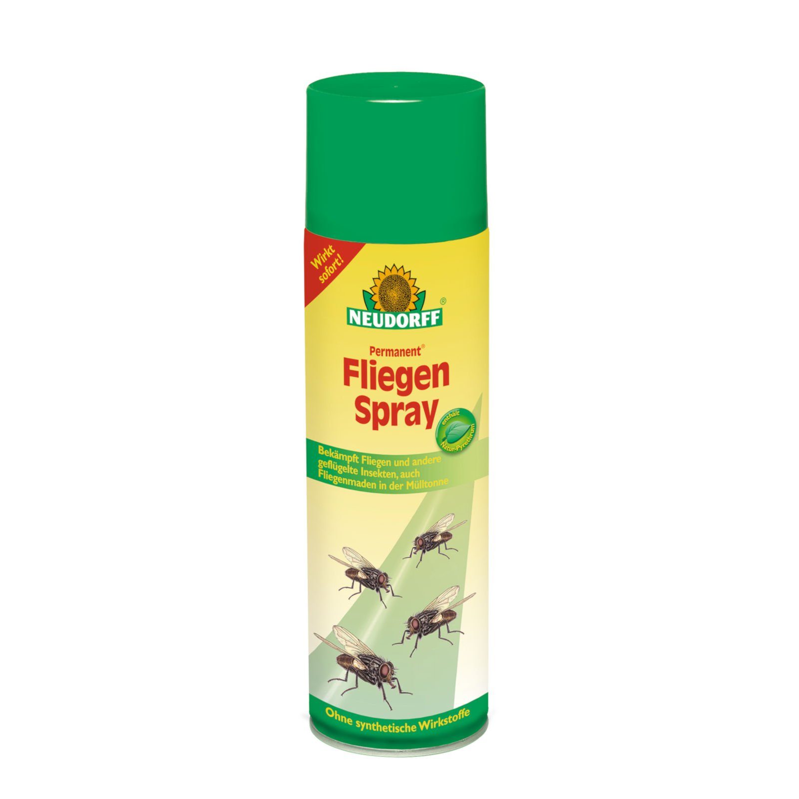 500 3x ml FliegenSpray Permanent Insektenspray Neudorff -