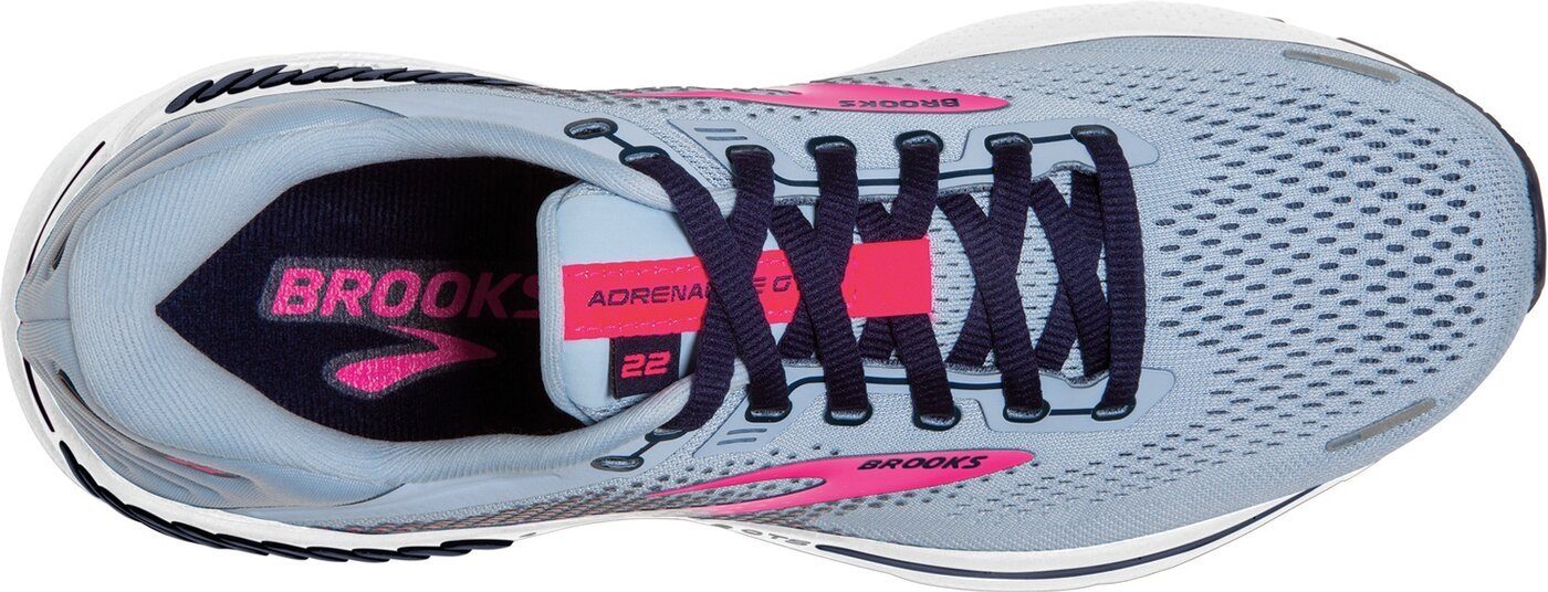Brooks Adrenaline GTS Blue/Peacoat/Pink - Laufschuh Kentucky Laufschuhe 22 - Damen