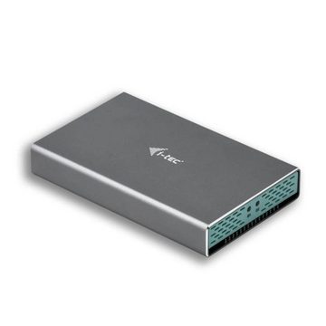 I-TEC Festplatten-Gehäuse MySafe USB 3.0 / USB-C 3.1 Gen. 2, externes Gehäuse für 2x SATA M.2 Festplatten