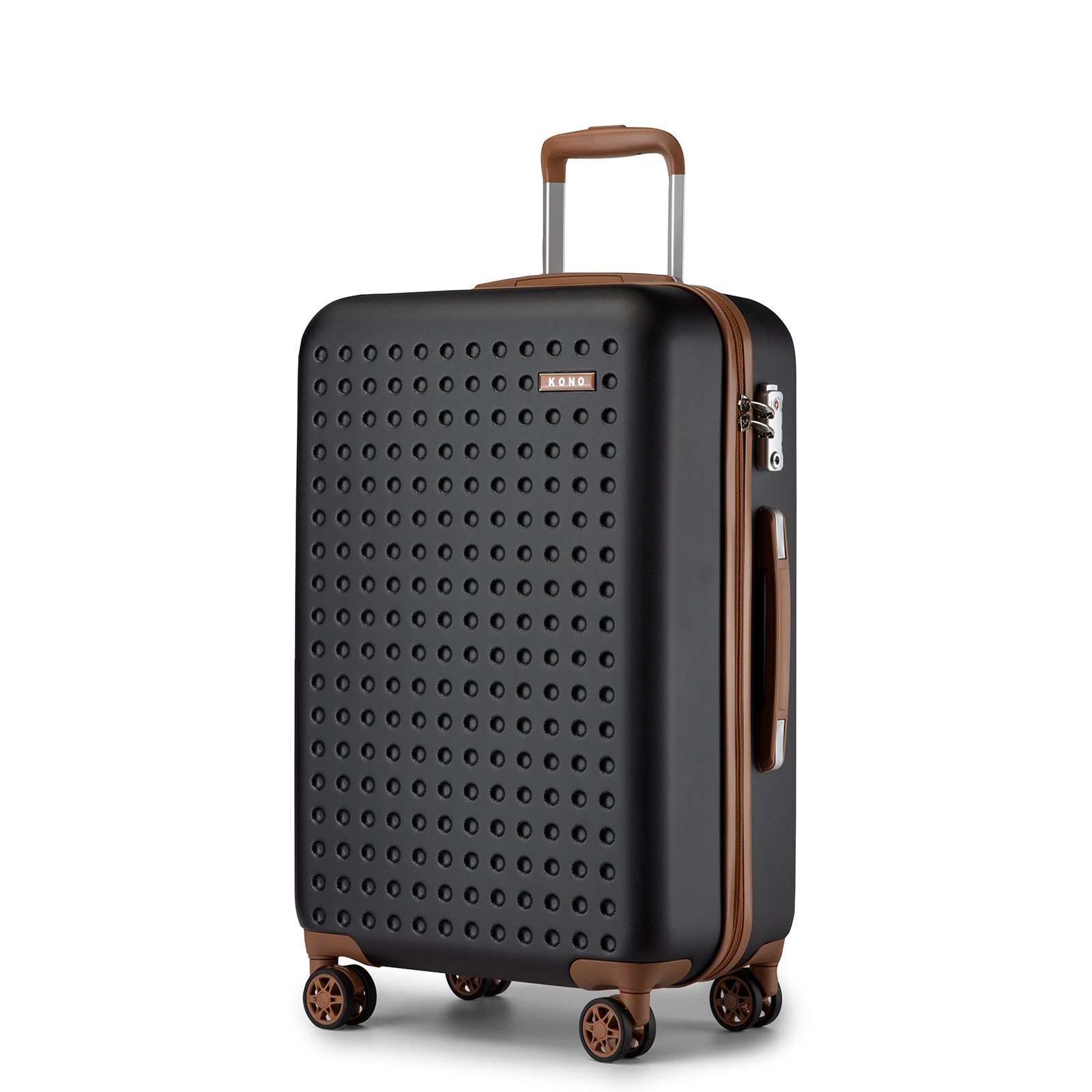 KONO Koffer Hartschalenkoffer Reisekoffer Trolleys 100% ABS Handgepäck Koffer