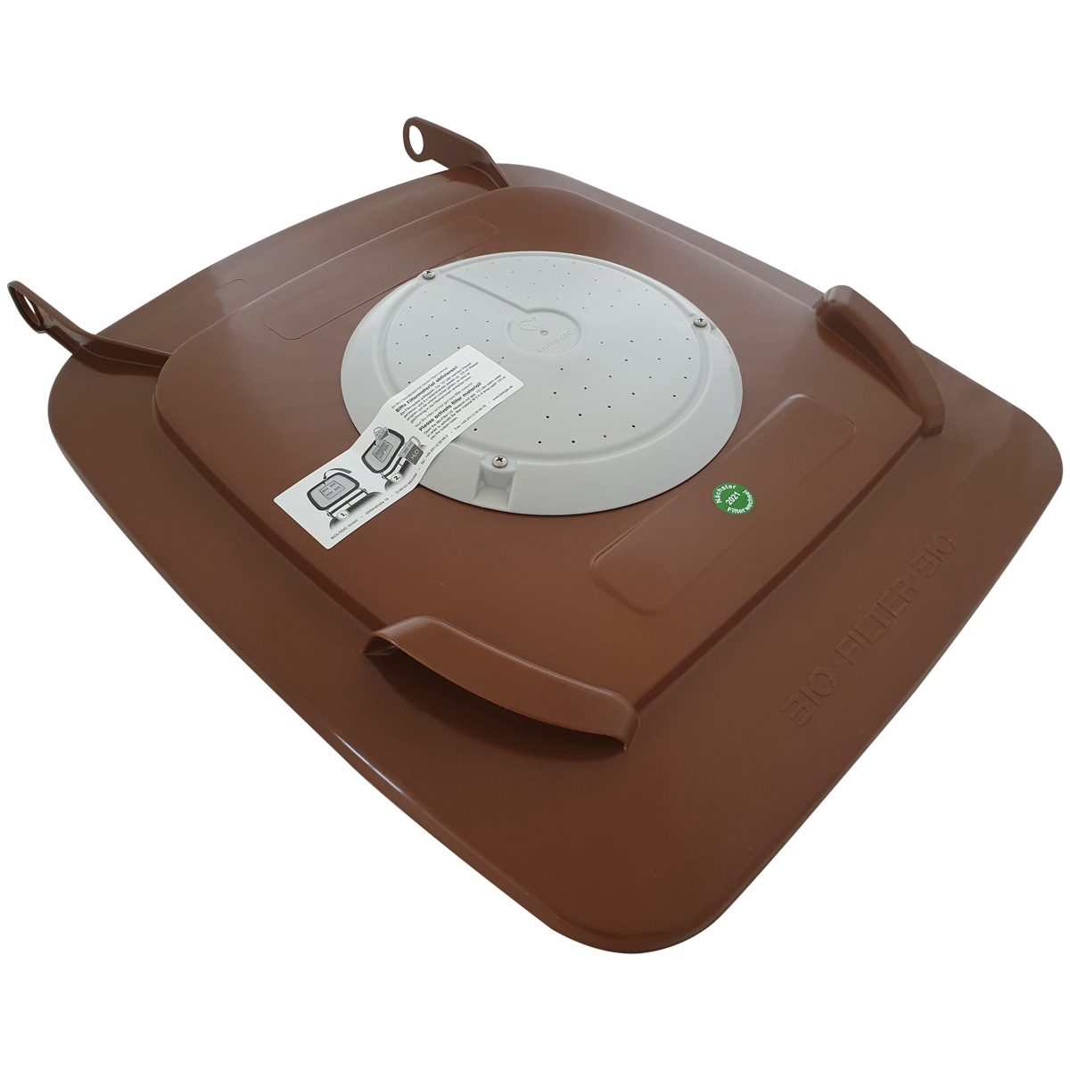 BIOLOGIC Biomülleimer Filterdeckel für Mülltonnen 120 L und 240 L