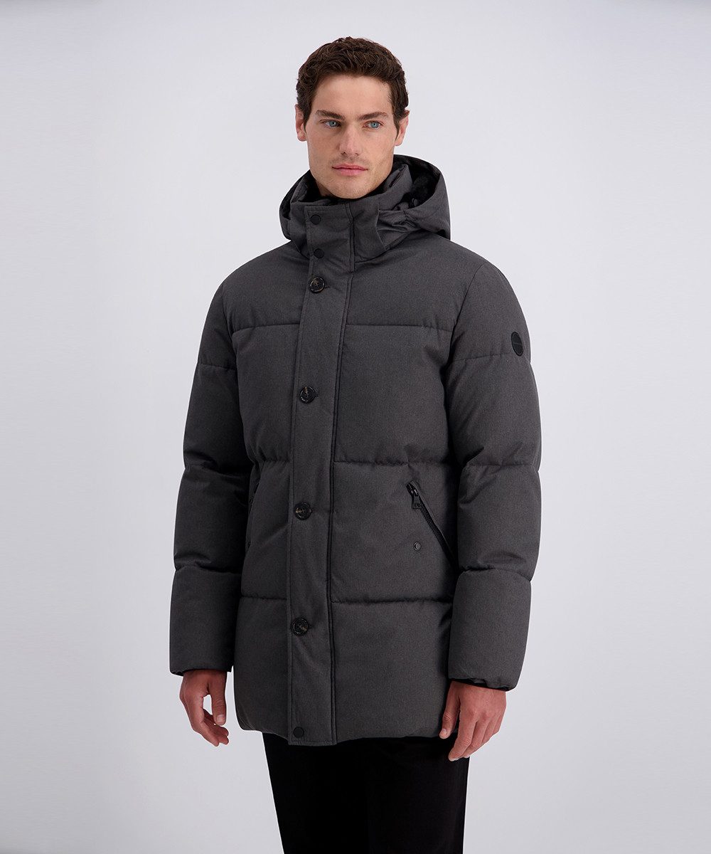 Pierre Cardin Winterjacke mit abnehmbarer Kapuze, wasserabweisend, Regular Fit