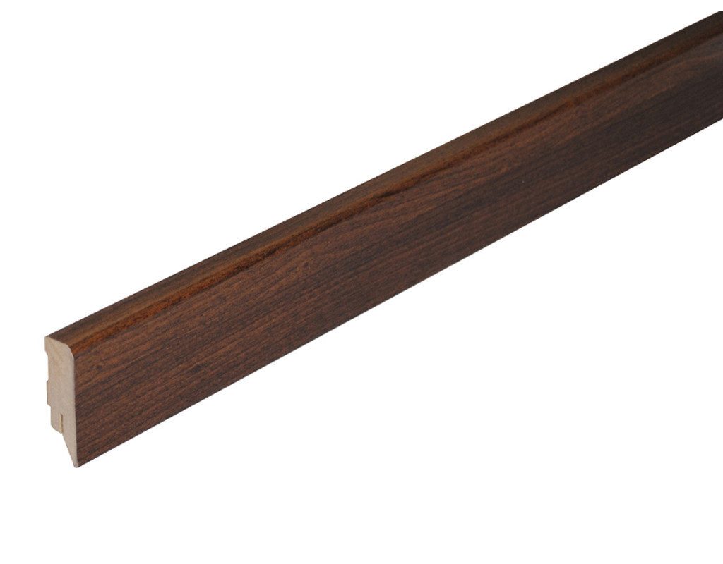 PROFI Sockelleiste Sockelleiste Nussbaum - Wenge Dekor, L: 250 cm