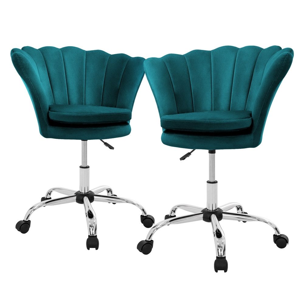 ML-DESIGN Bürostuhl 360° Drehstuhl aus Samt, günstig online kaufen