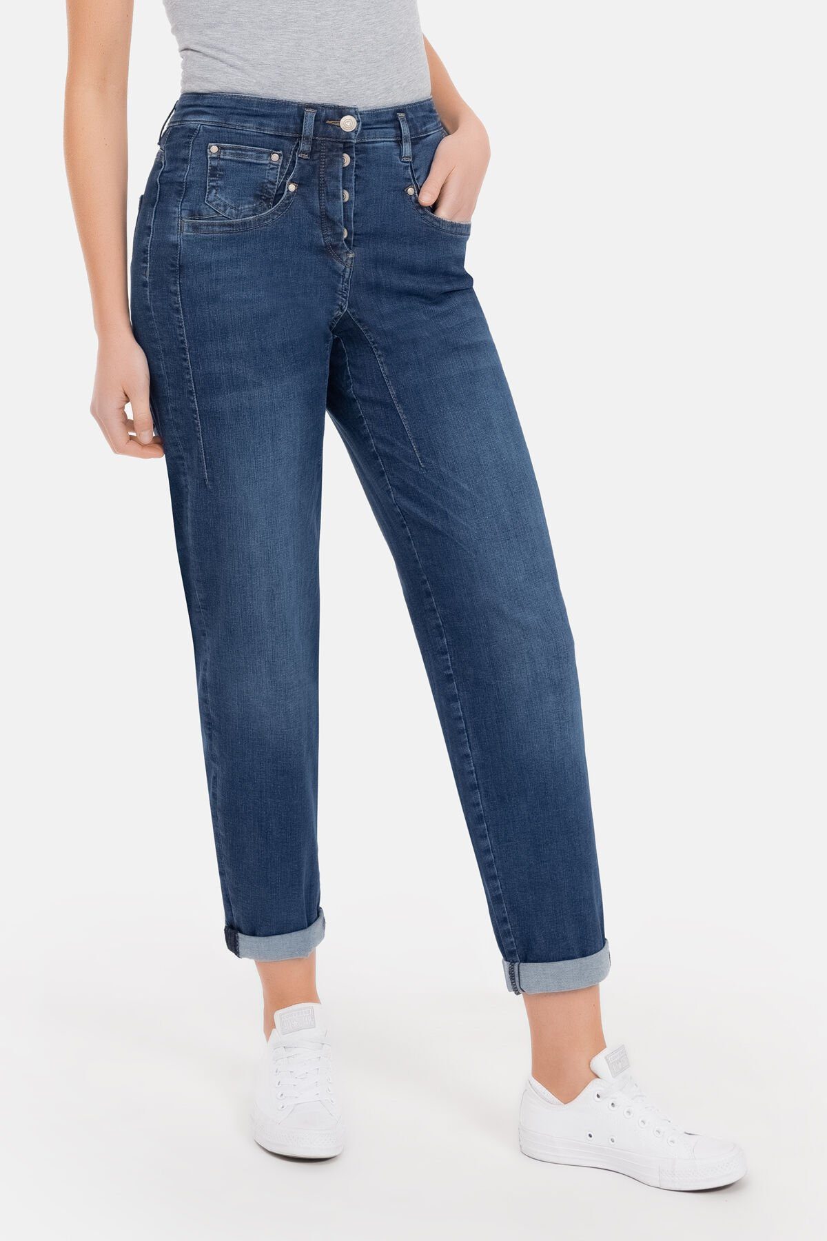 Liv Pants im Loose-fit-Jeans Relaxed-Fit Recover