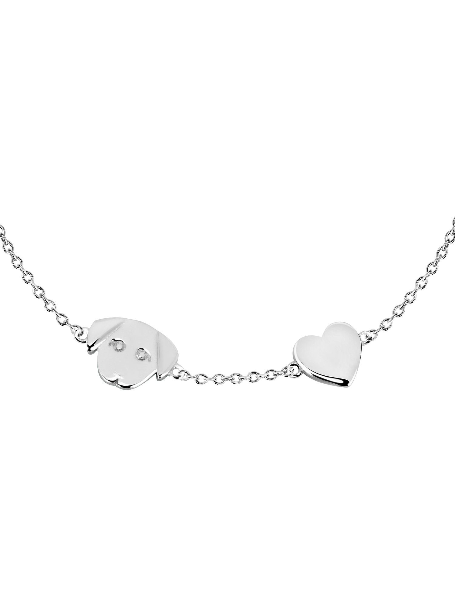 CHRIST Silberarmband CHRIST Damen-Armband 925er Silber, recycelt Herz, Modern