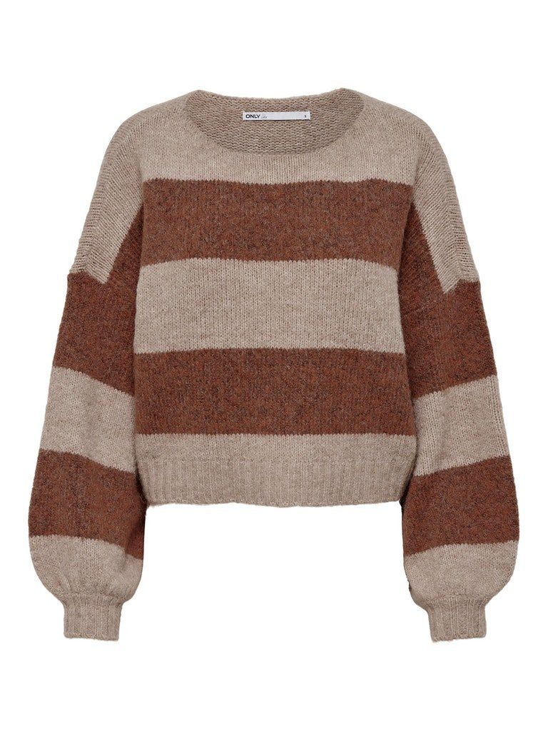 ONLY Strickpullover ONLAYA LIFE L/S BOATNECK PULL