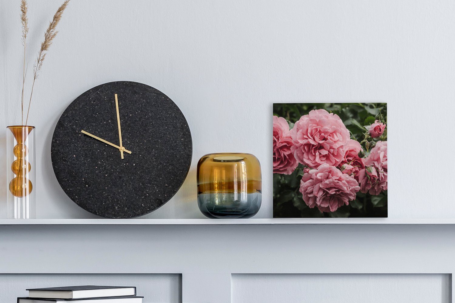 OneMillionCanvasses® Leinwandbild Rosa - Blumen - günstig online kaufen