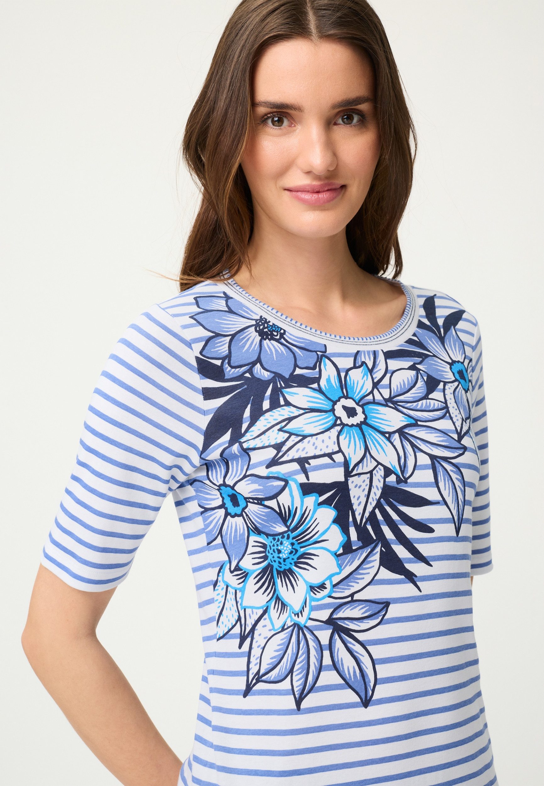 Olsen T-Shirt T-Shirt Short Sleeves, Bay Blue