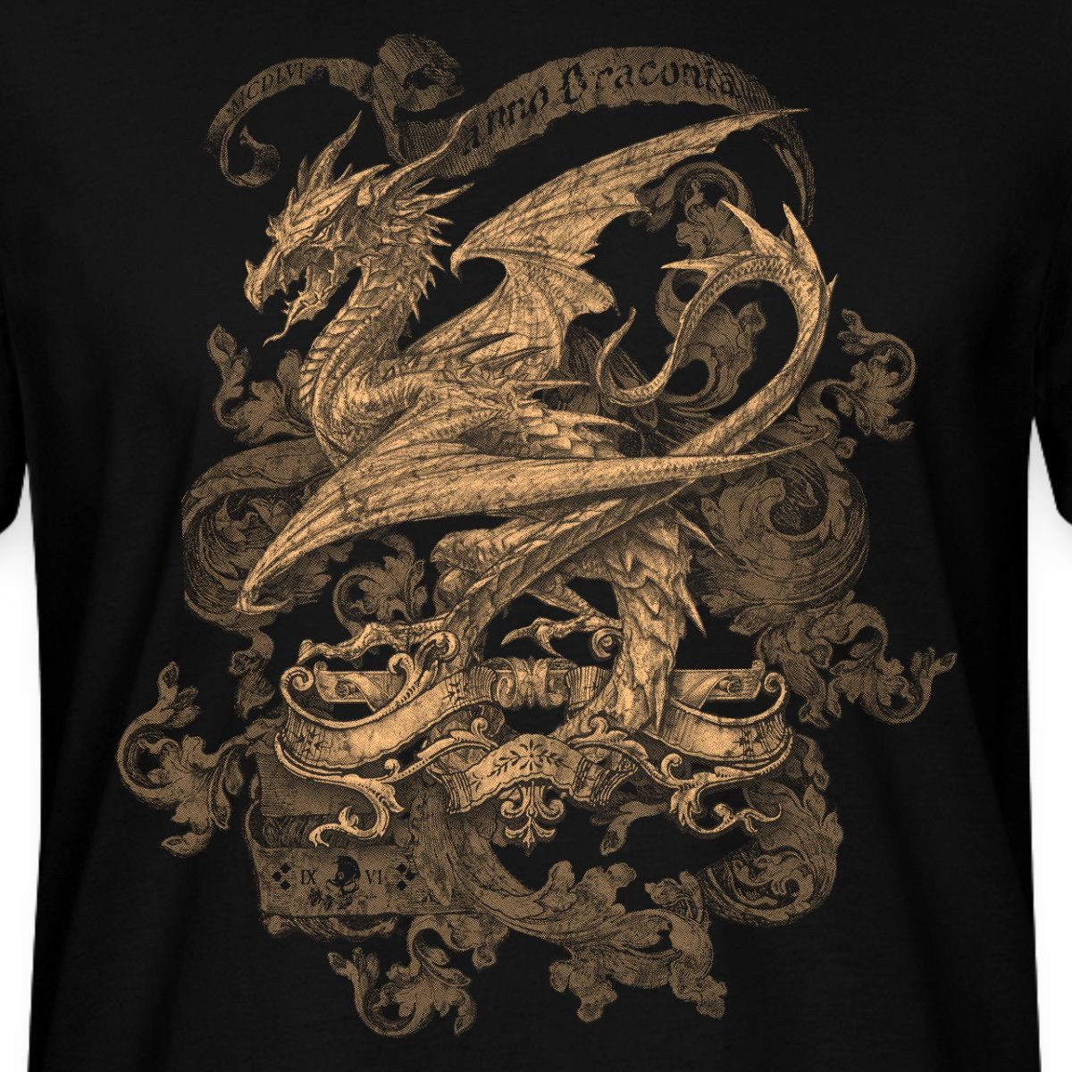 Spreadshirt T-Shirt Alchemy England Harbinger of Doom Drache Unisex Bio T-Shirt (1-tlg)
