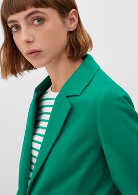 s.Oliver Jackenblazer Straight fit: Blazer aus Baumwollstretch