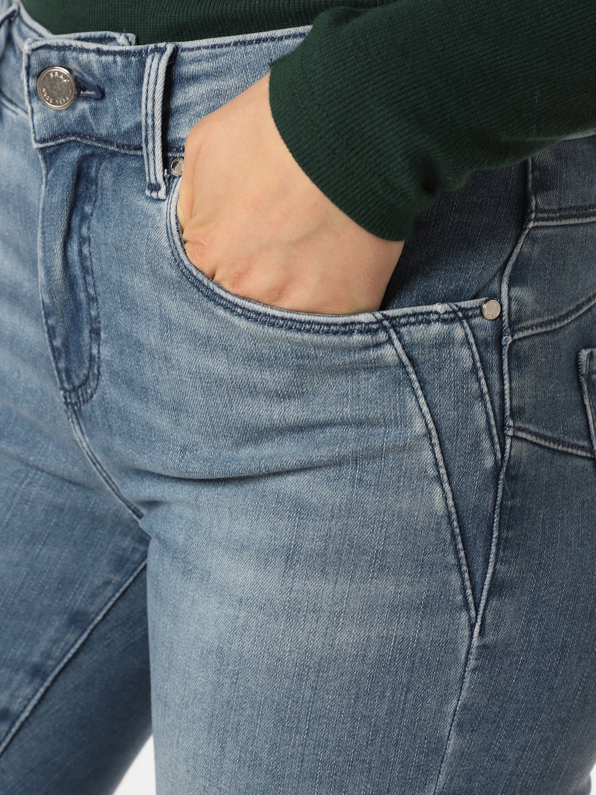 Ana stone light Skinny-fit-Jeans Brax